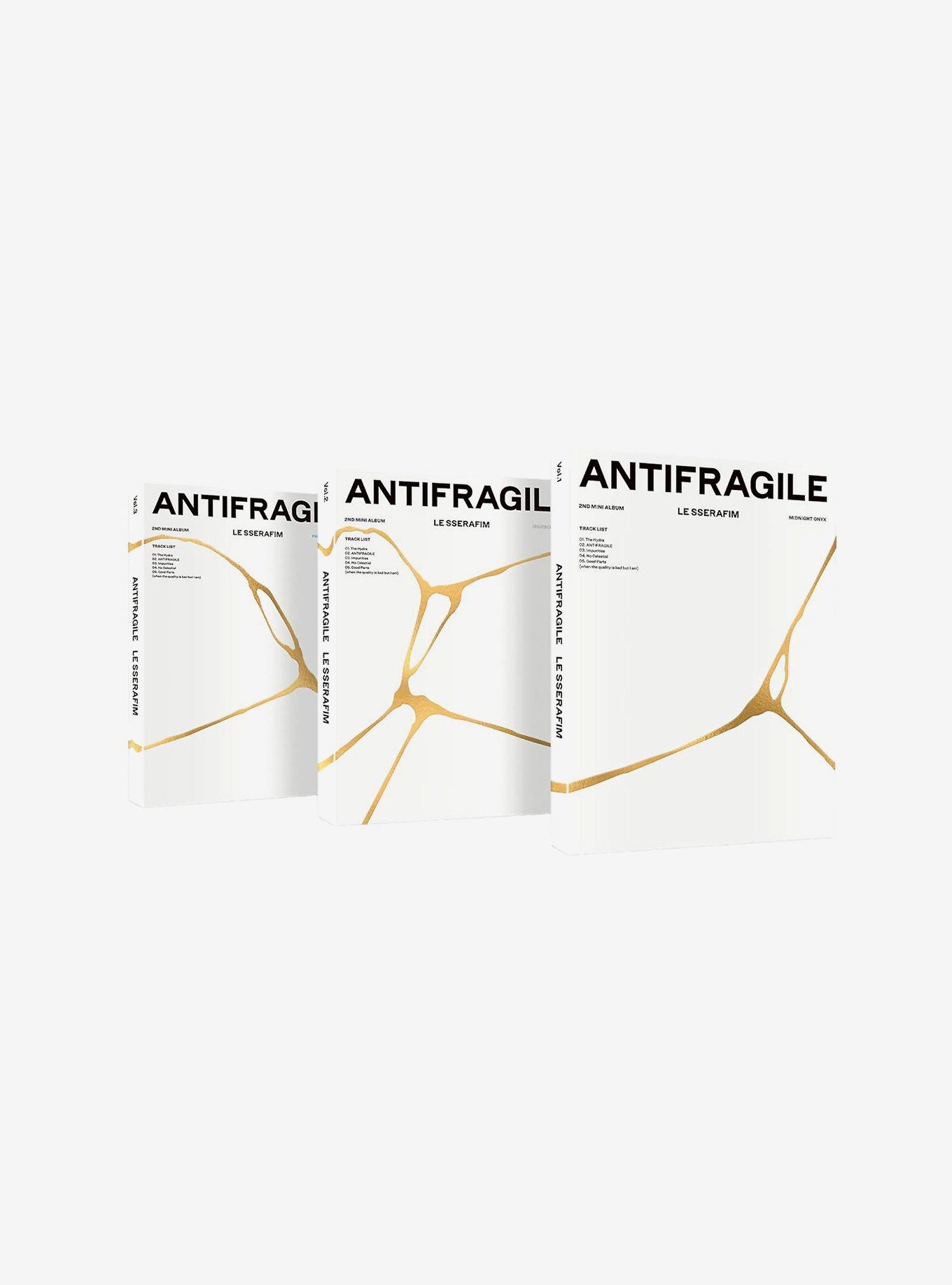 LE SSERAFIM Antifragile Frozen Aquamarine Vinyl LP