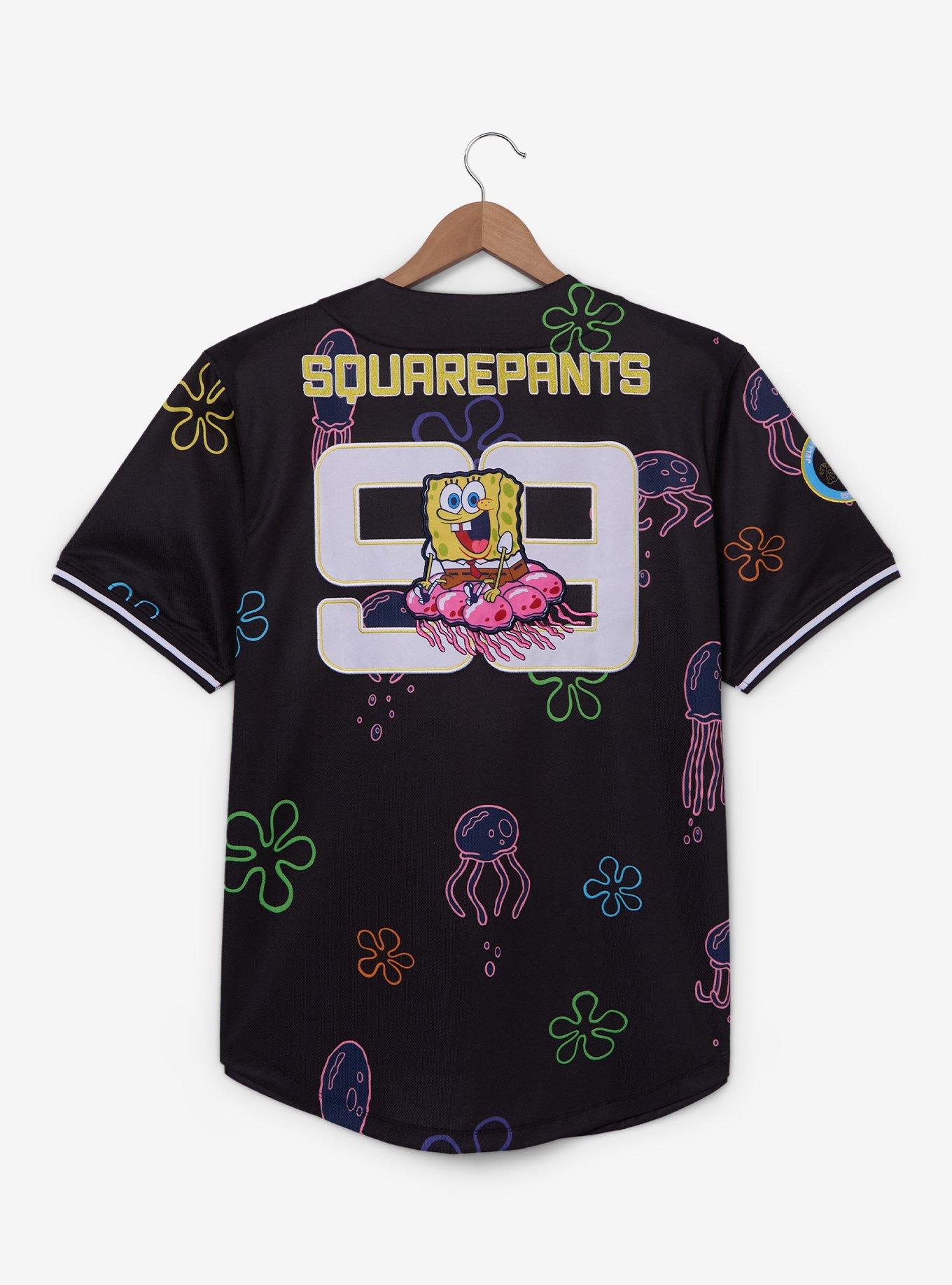 SpongeBob SquarePants Jellyfish Jam Baseball Jersey - BoxLunch Exclusive, , hi-res