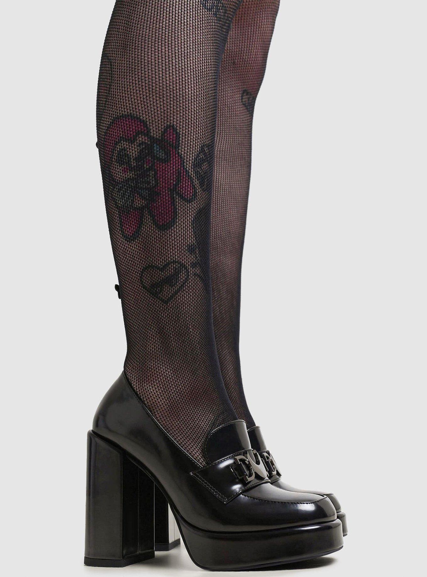 KIHILIST Black Moonchild Heels, , hi-res