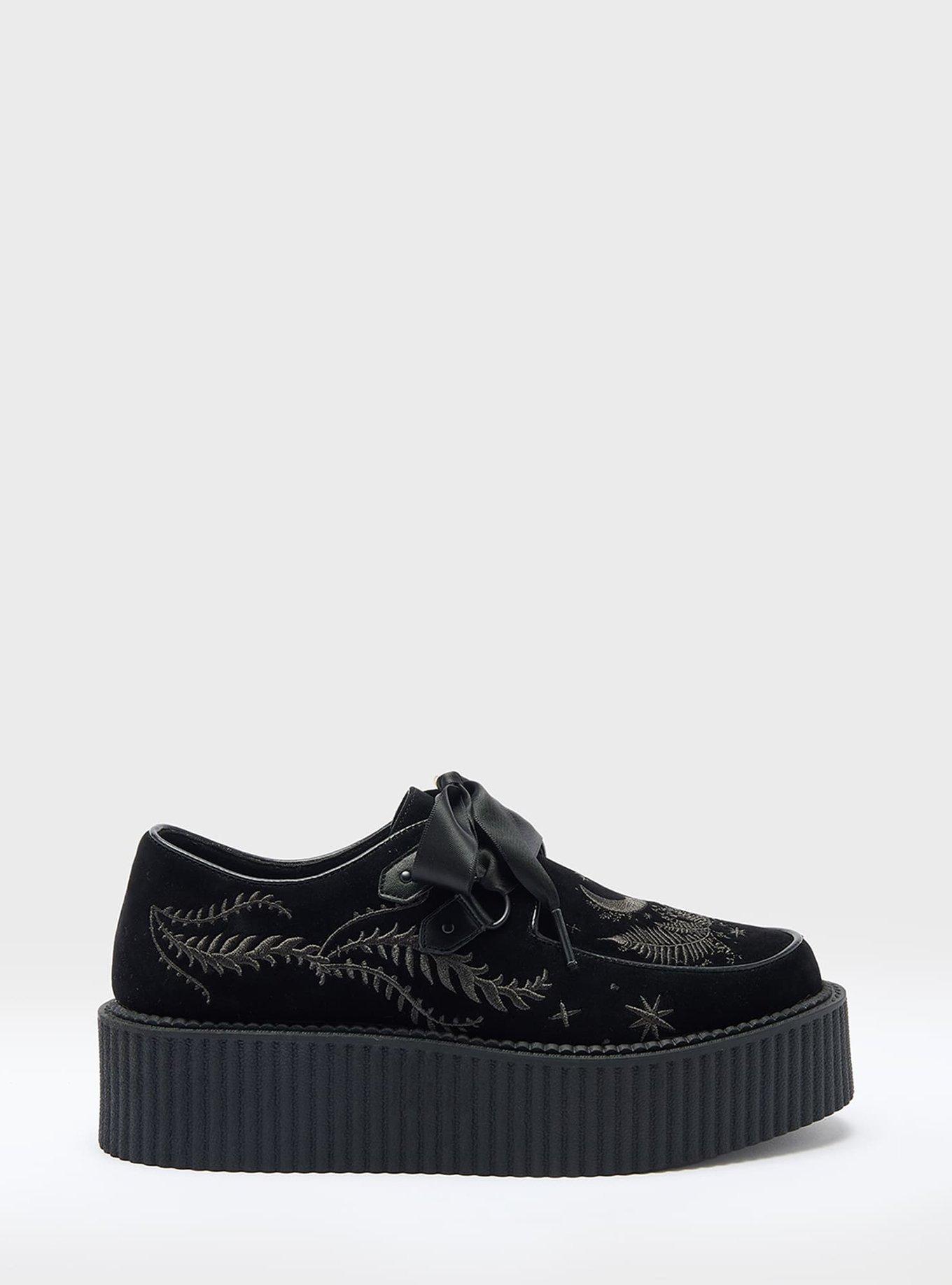 KIHILIST Black In A Phase Creepers, BLACK, alternate