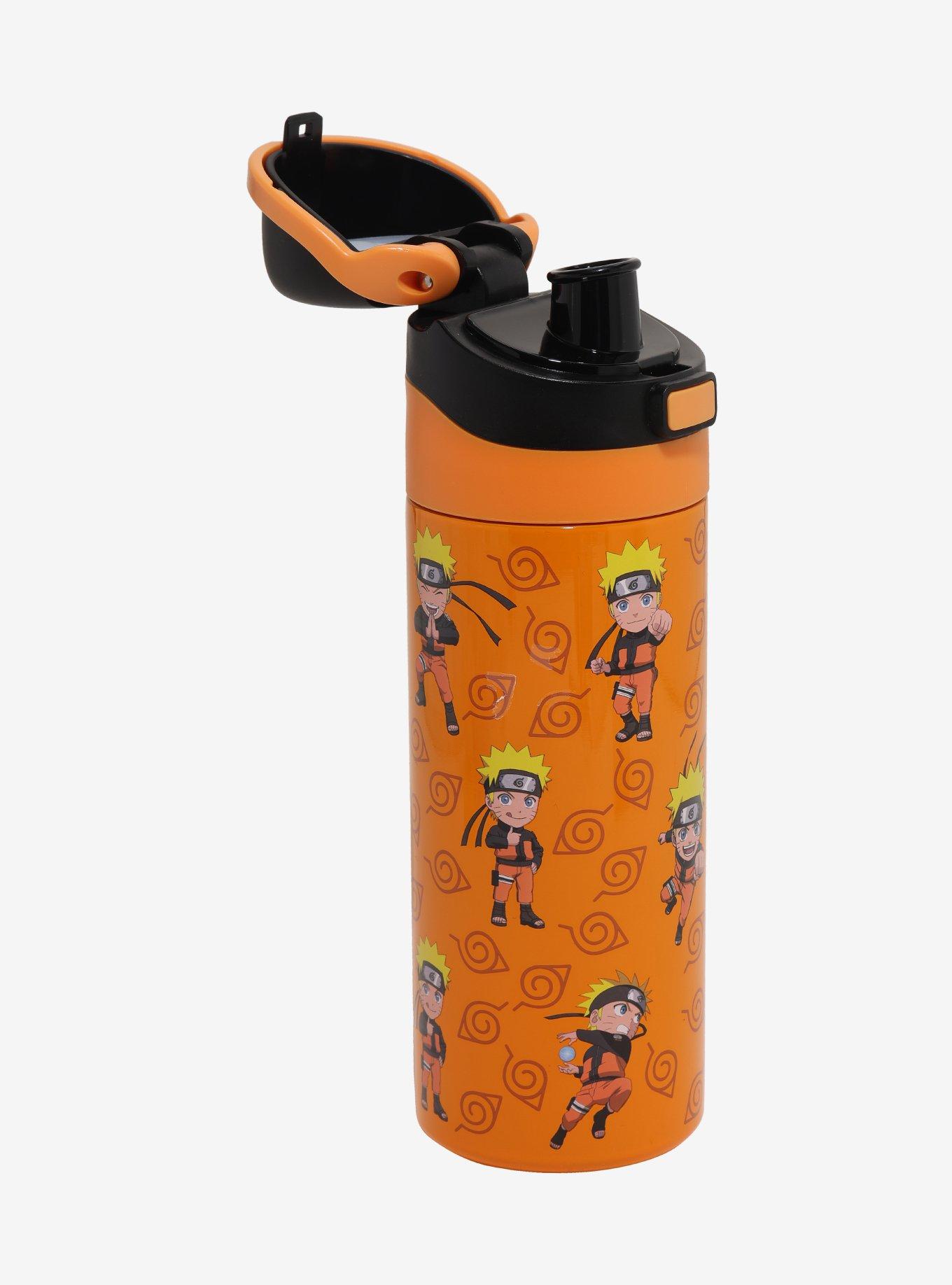 Naruto Shippuden Naruto Flip-Top Water Bottle, , hi-res