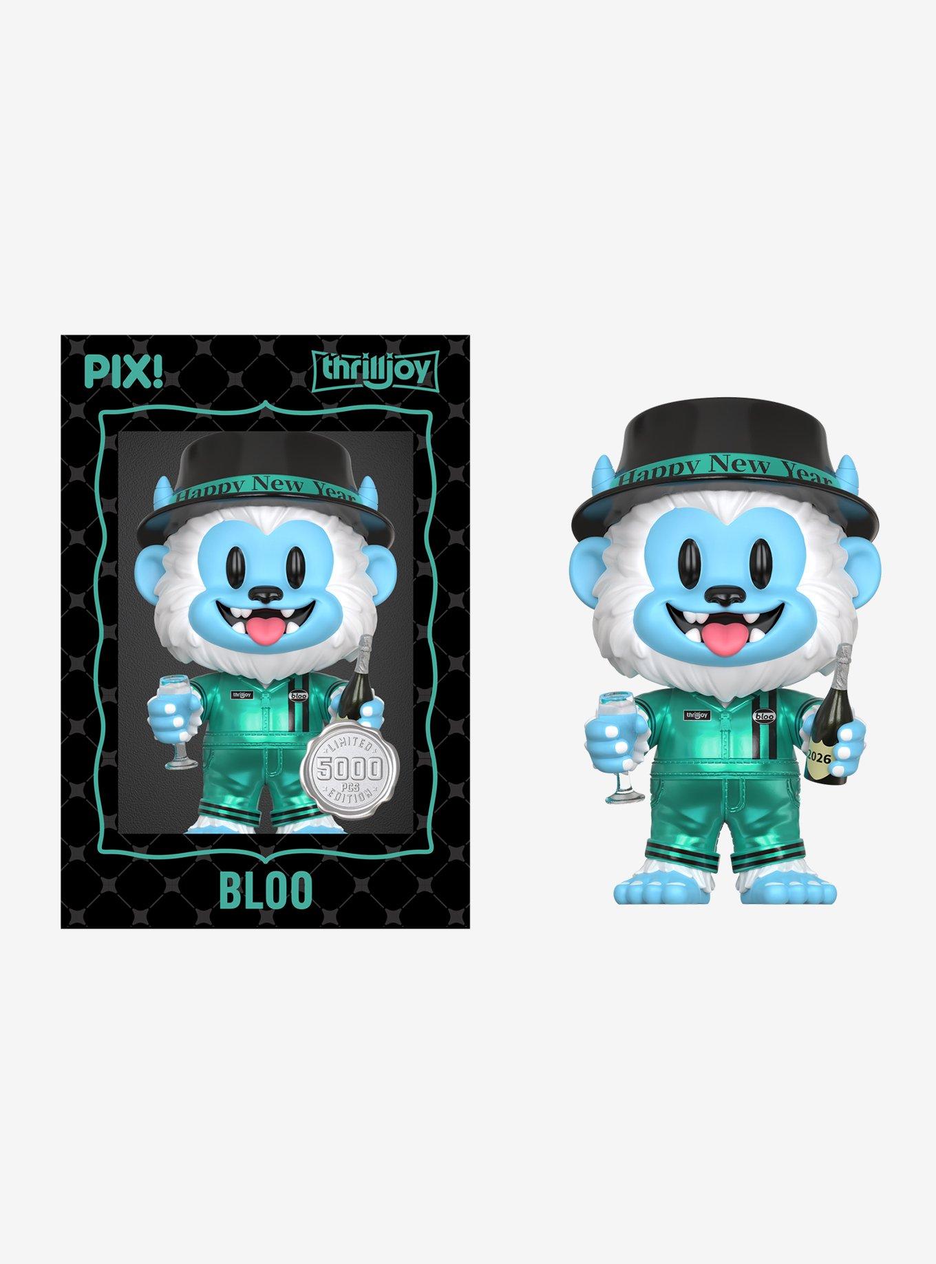 Thrilljoy Bloo Pix! Happy New Year Vinyl Figure, , alternate