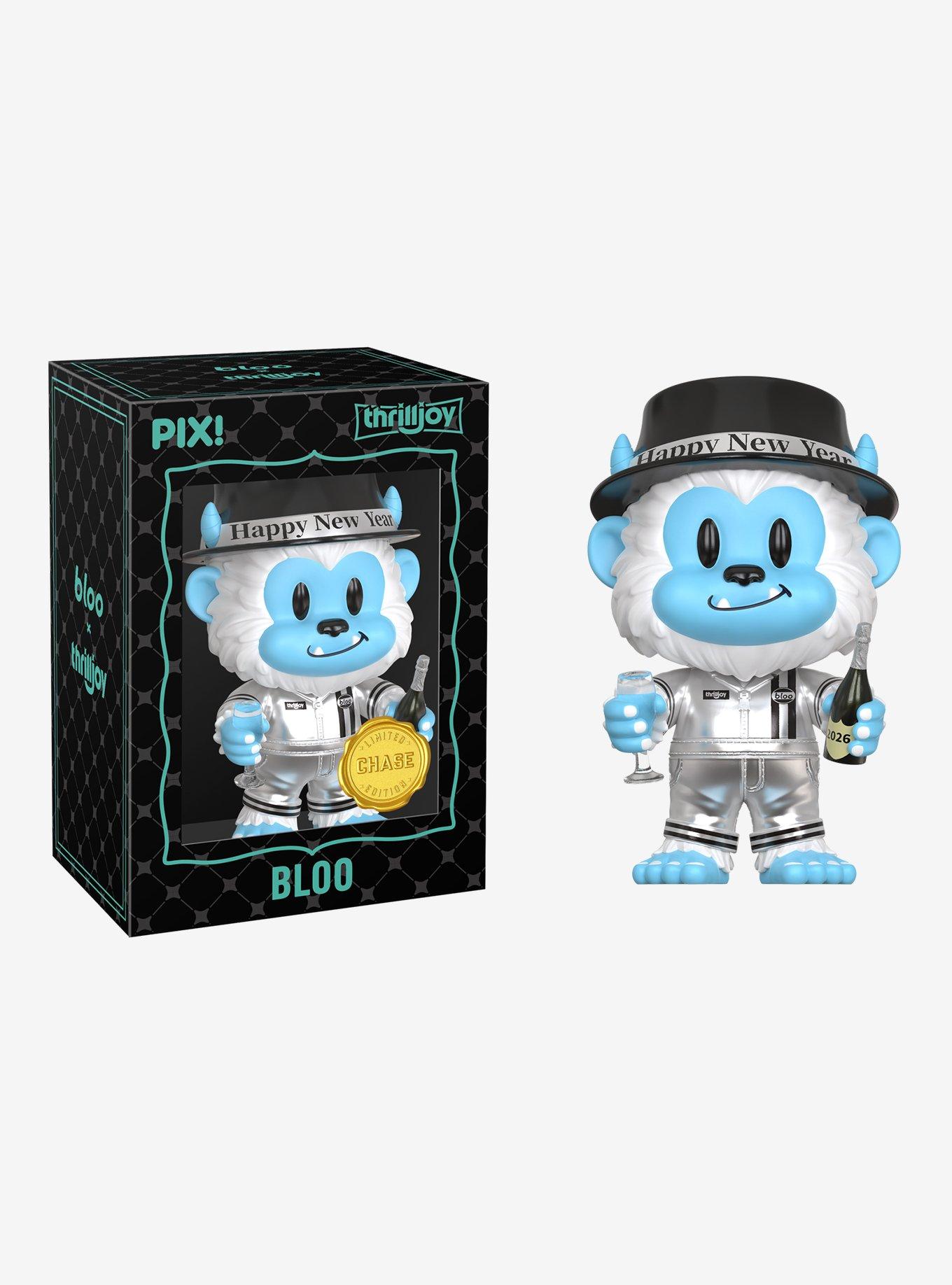 Thrilljoy Bloo Pix! Happy New Year Vinyl Figure, , alternate