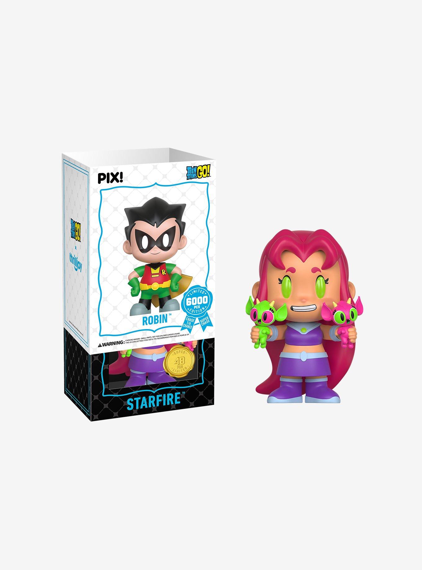 Thrilljoy Teen Titans Go! Pix! Robin Vinyl Figure, , alternate