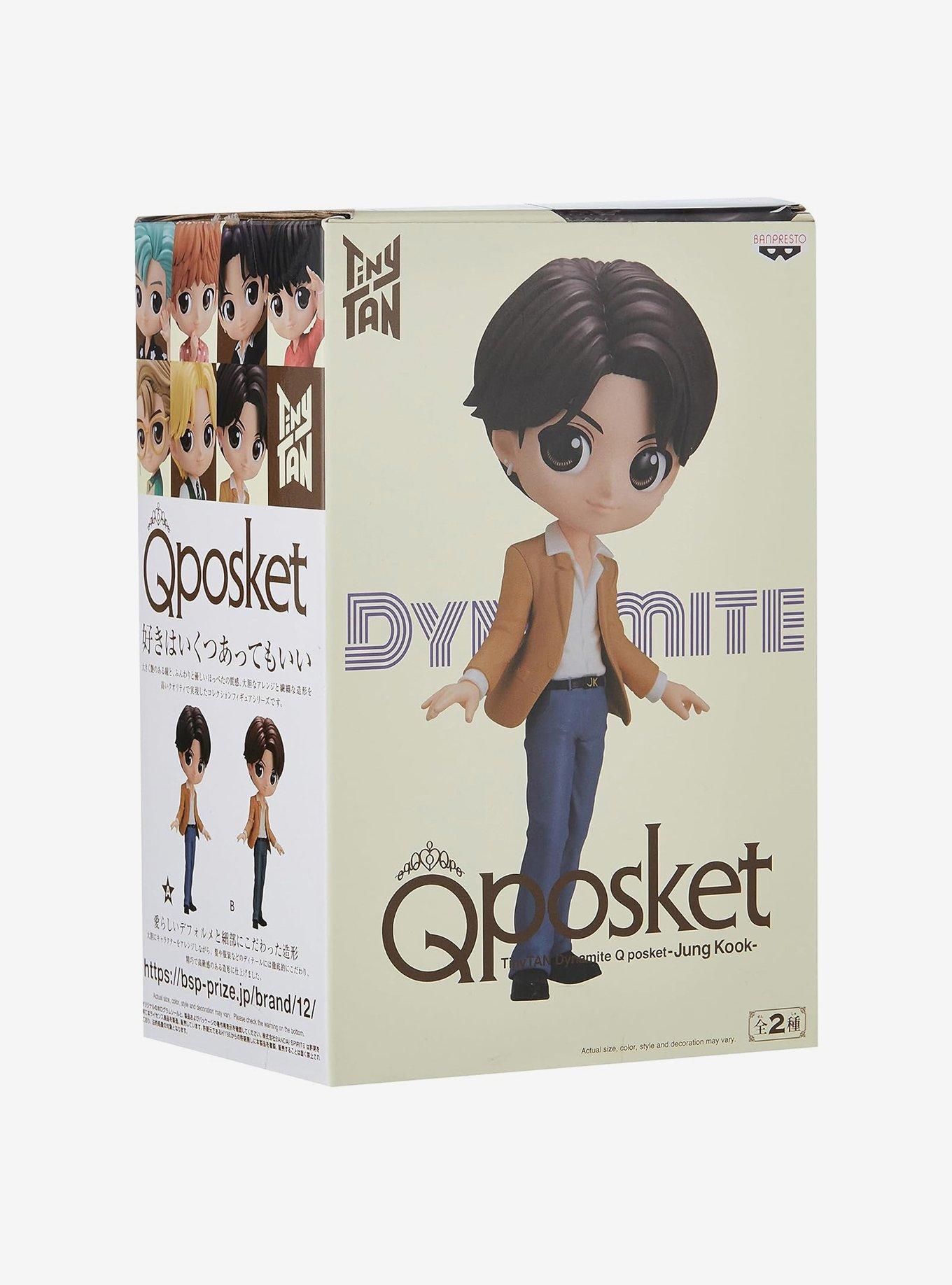 BanPresto Tinytan Dynamite Q Posket Jung Kook Version A Statue, , alternate