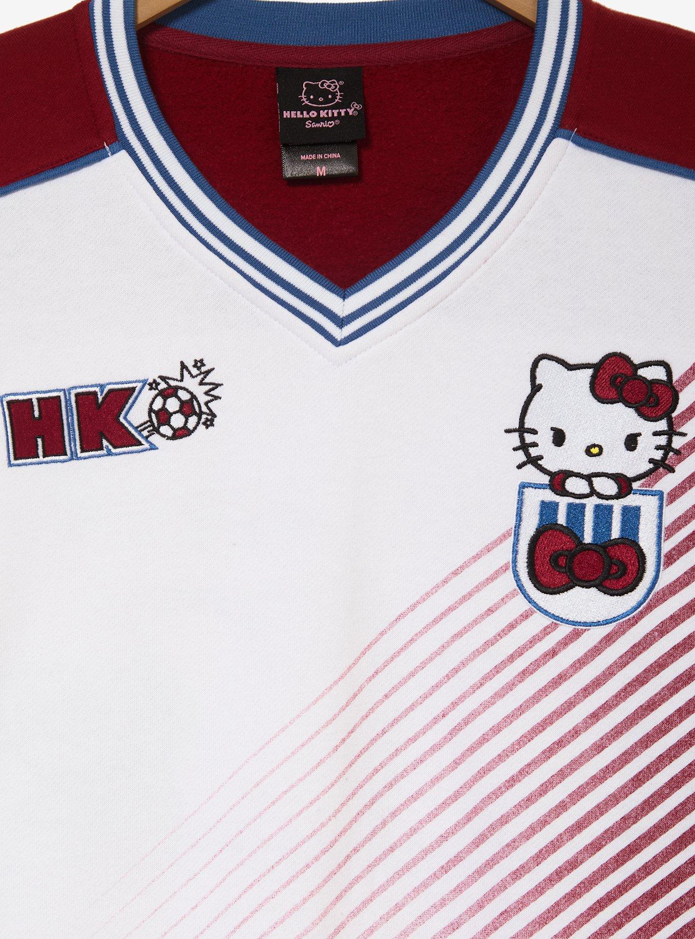 Sanrio Hello Kitty Soccer Jersey Crewneck - BoxLunch Exclusive, MULTI, alternate