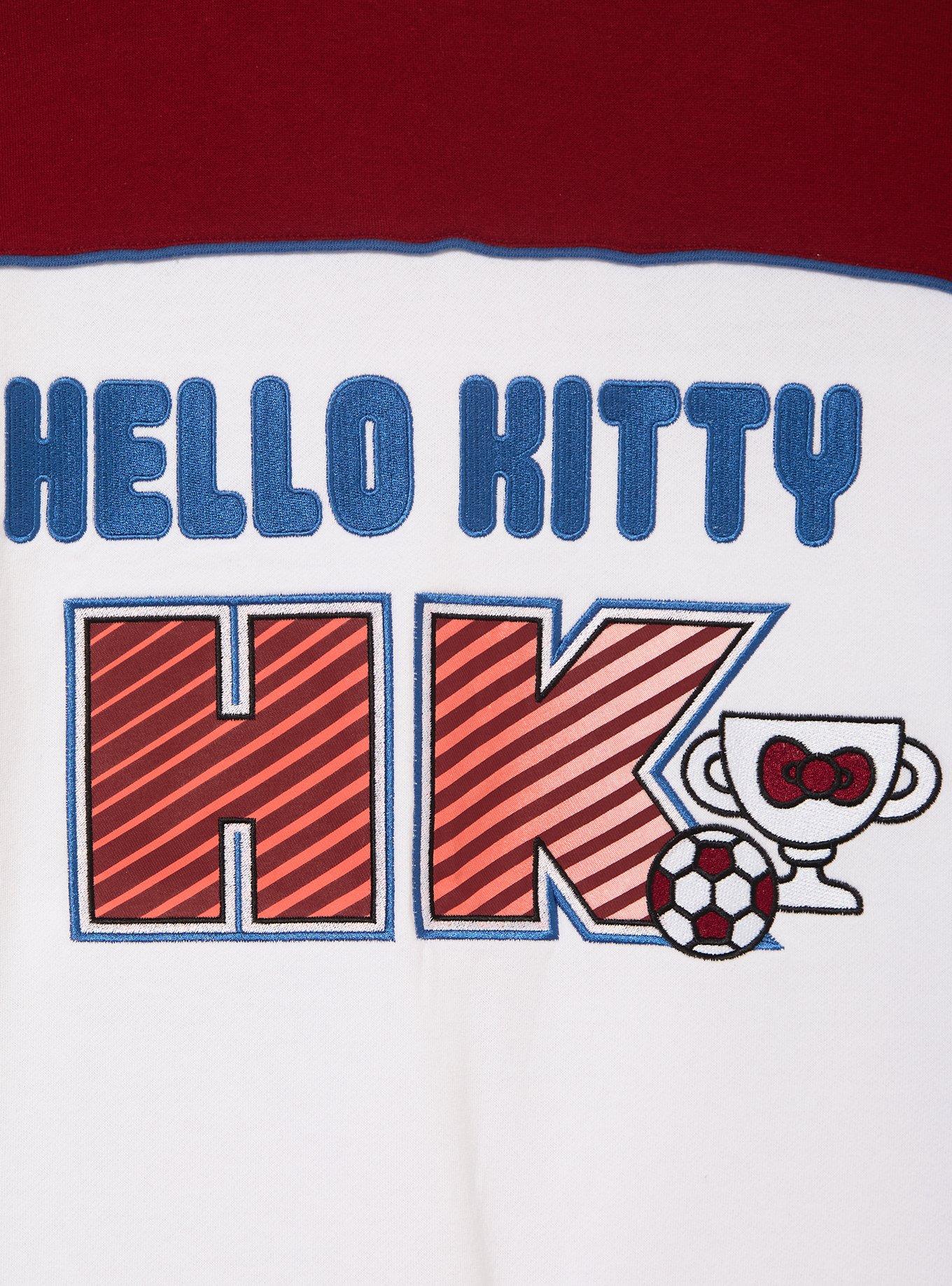 Sanrio Hello Kitty Soccer Jersey Crewneck - BoxLunch Exclusive, MULTI, alternate