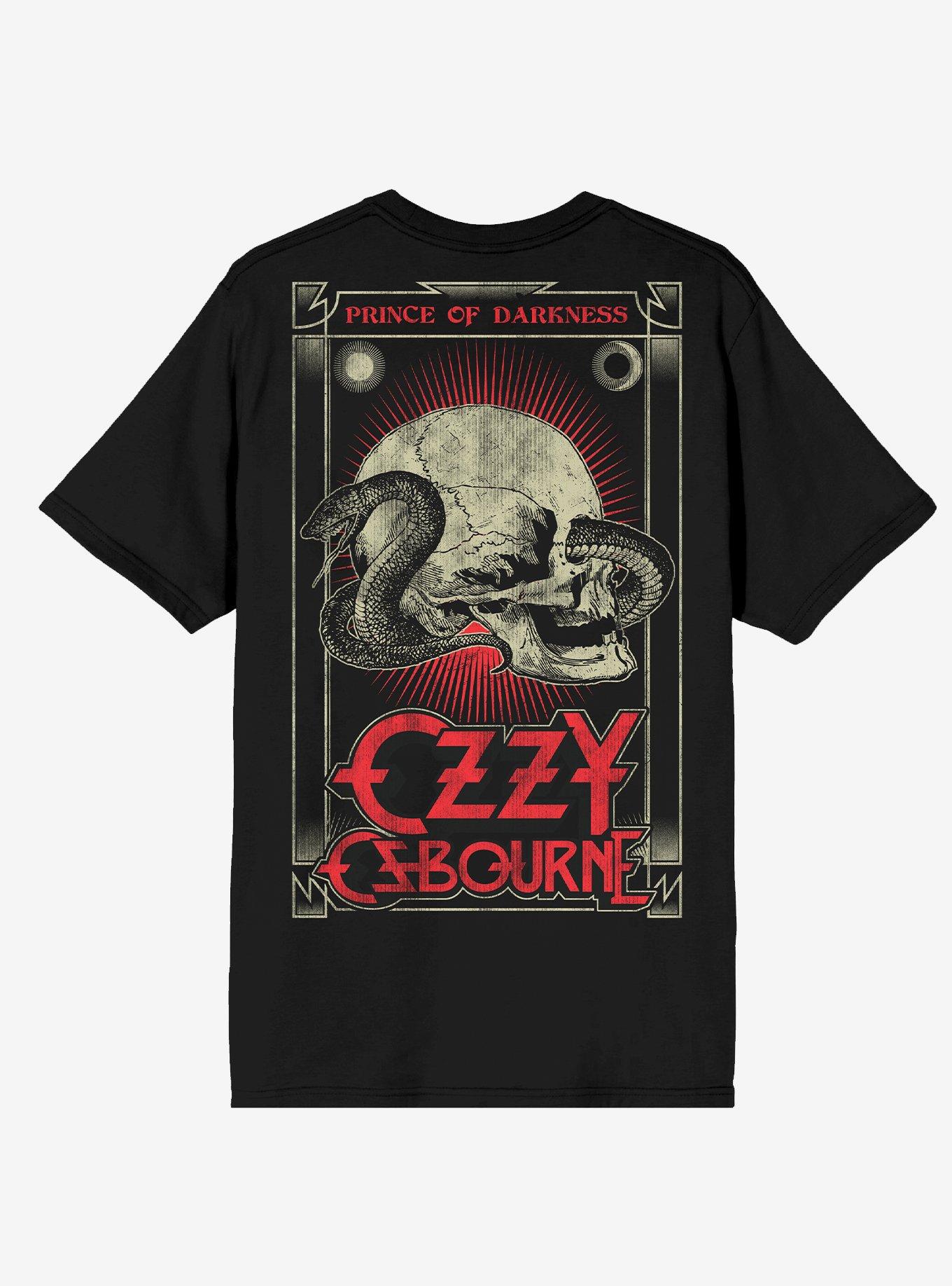 Ozzy Osbourne Snake Skull T-Shirt, , hi-res