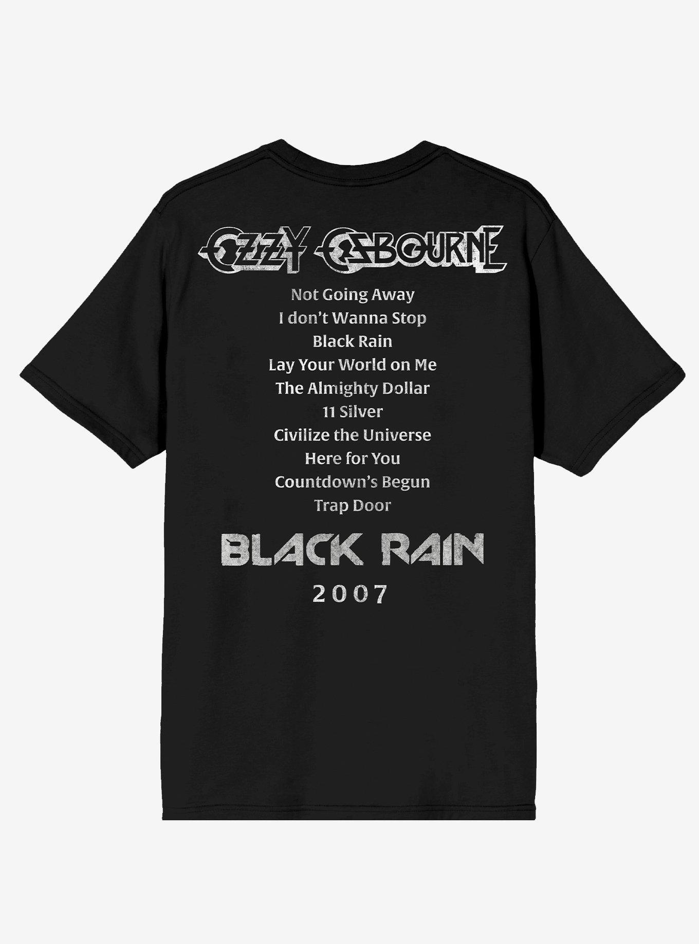 Ozzy Osbourne Black Rain T-Shirt, , hi-res