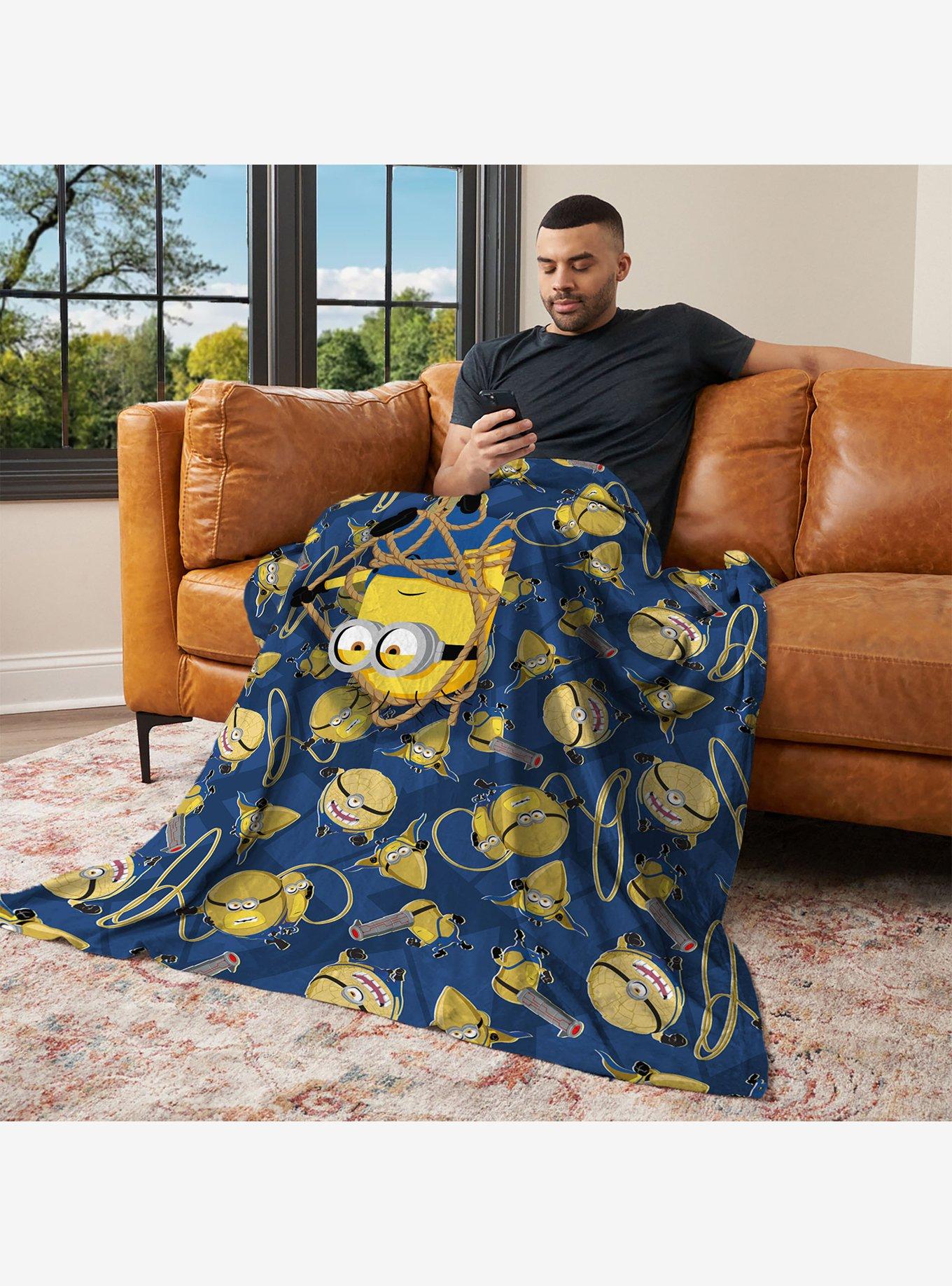 Despicable Me 4 Just Hanging Cloud Throw Blanket, , alternate - view 3
