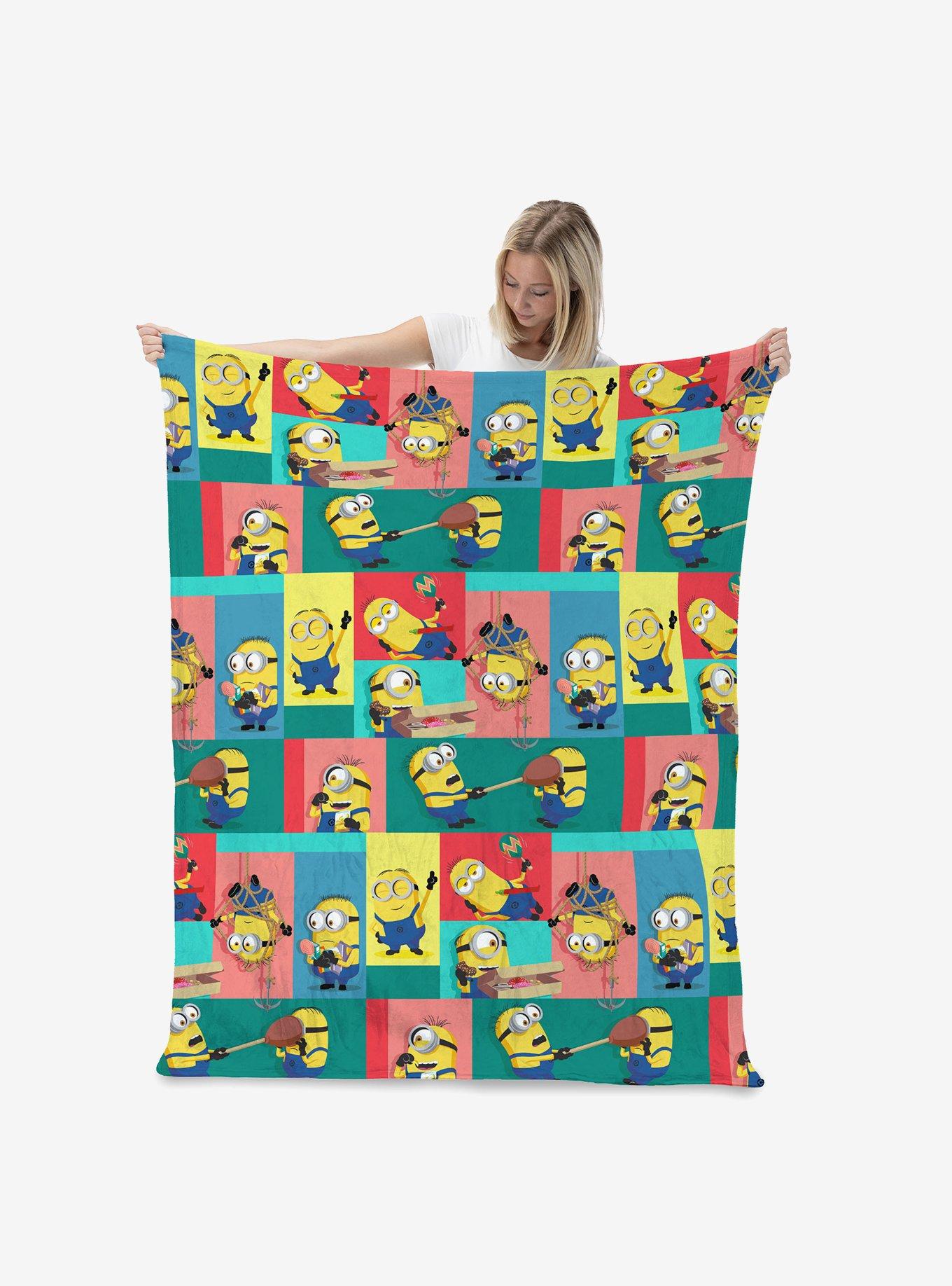 Despicable Me 4 Shenanigans Cloud Throw Blanket, , hi-res
