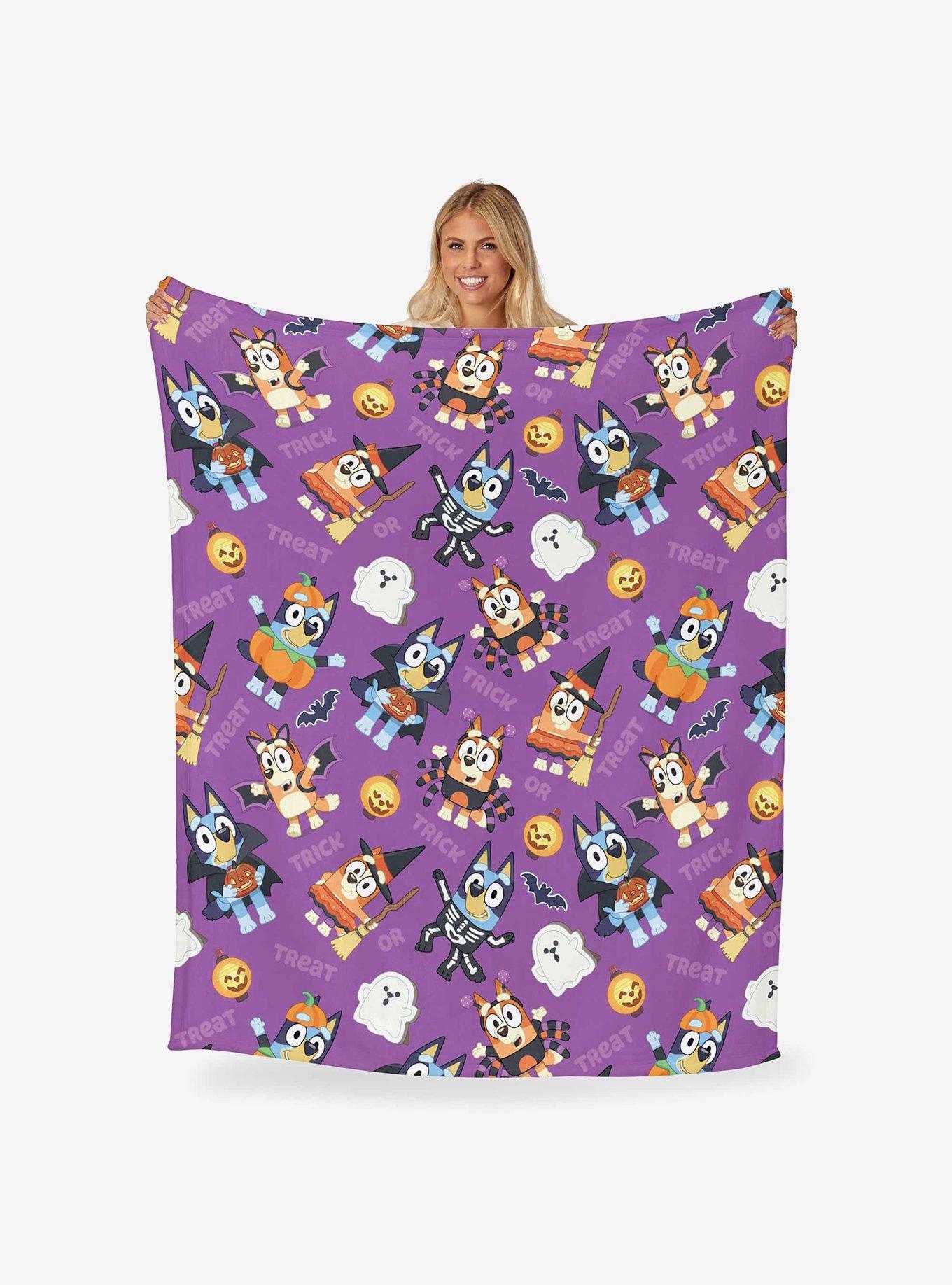 Bluey Pup Tricks Silk Touch Throw Blanket