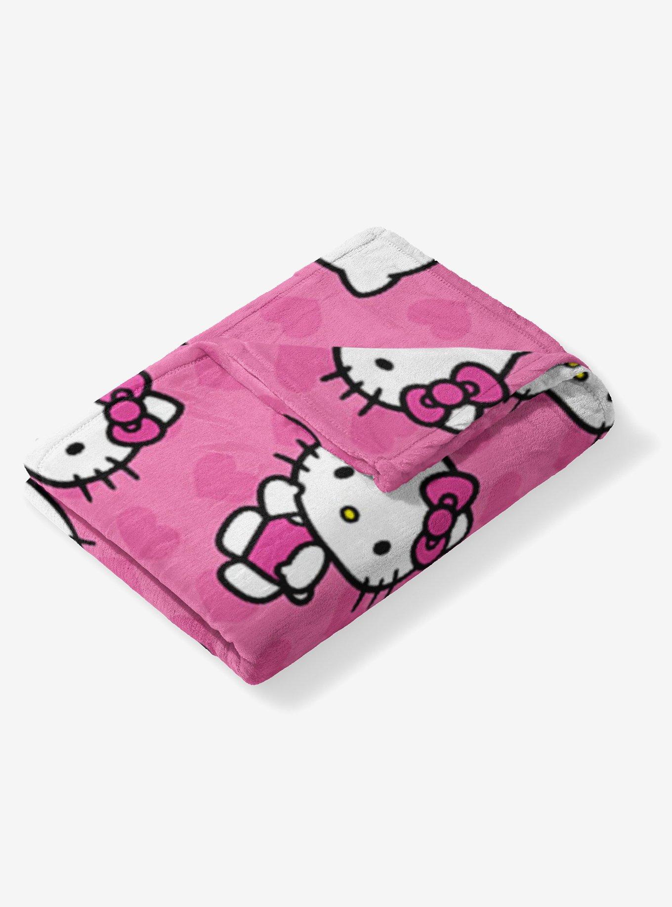 Hello Kitty I Love Pink Silk Touch Throw Blanket, , alternate