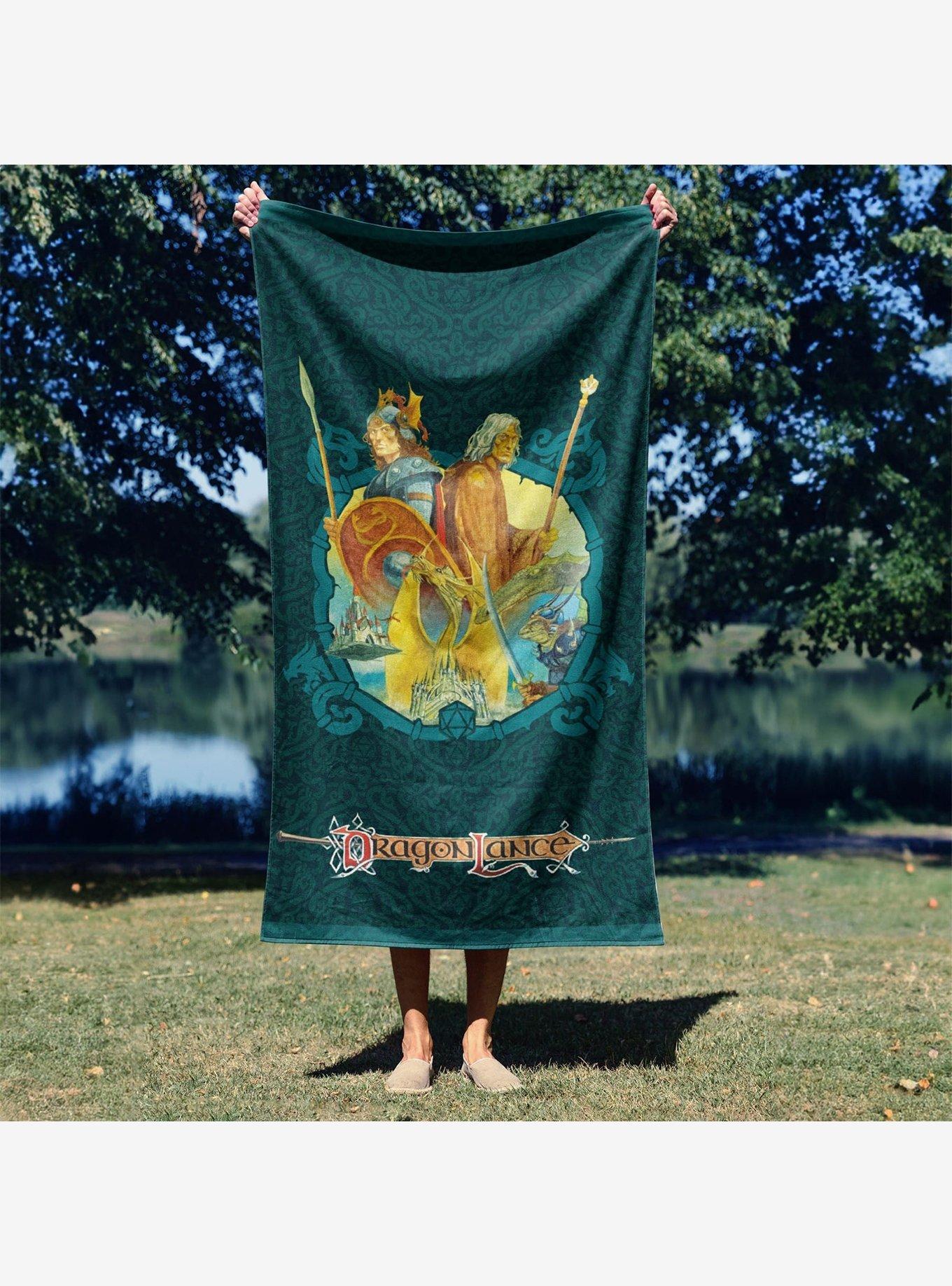 Dungeons and Dragons Dragon Lance + Wizard Realms 2-Pack Beach Towel, , hi-res