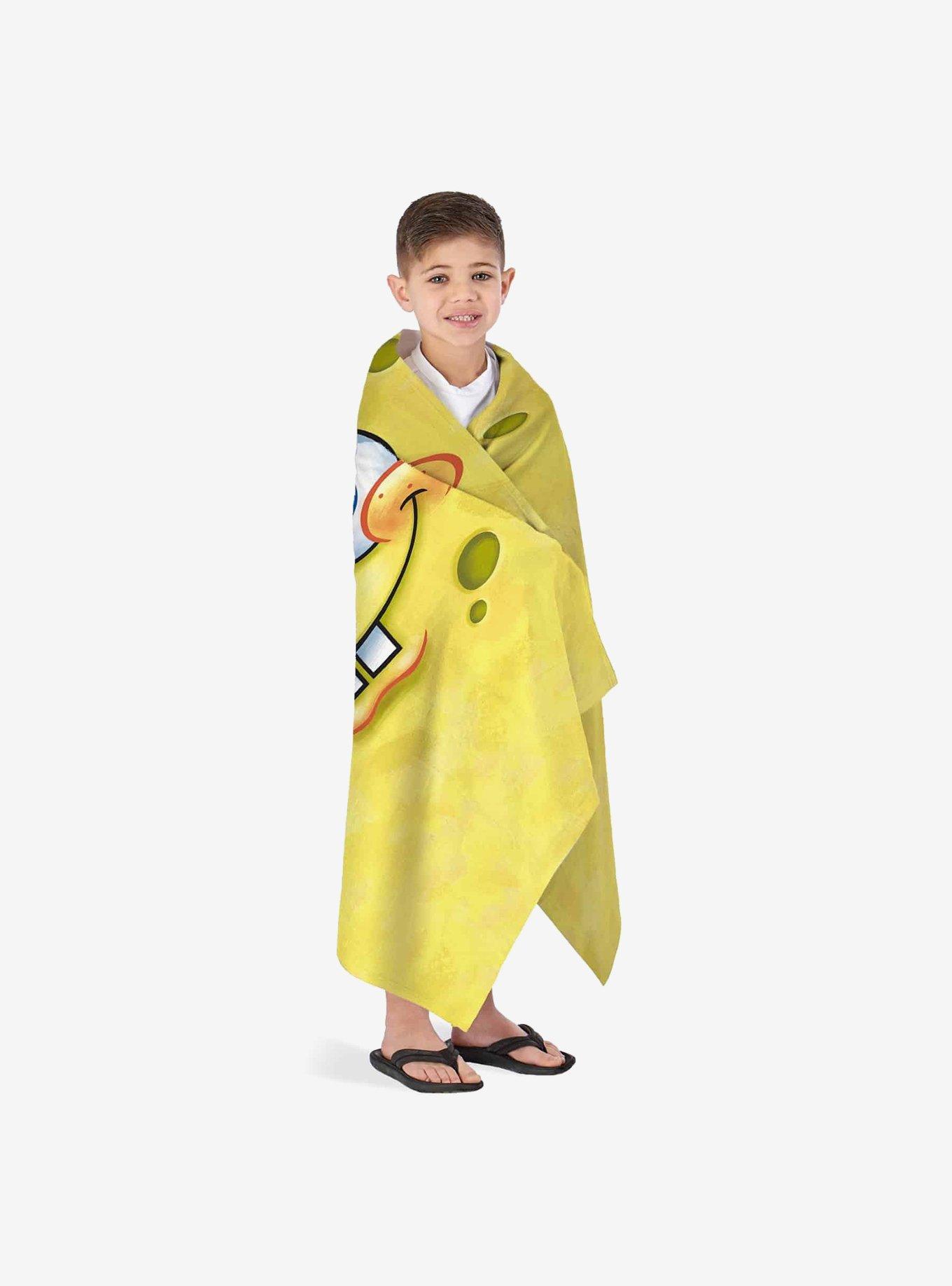 SpongeBob SquarePants Face + Patrick Face Beach Towel 2 Pack