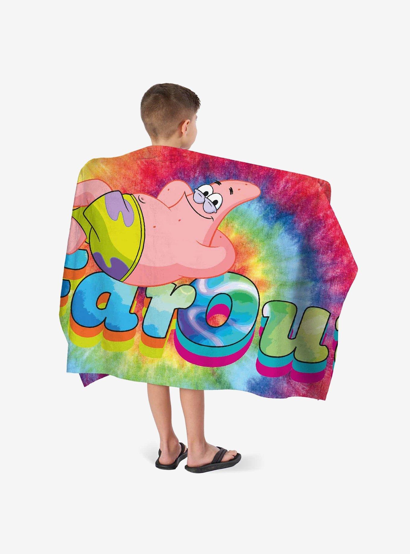 SpongeBob SquarePants Batik Love + Far Out Patrick Beach Towel 2 Pack, , alternate