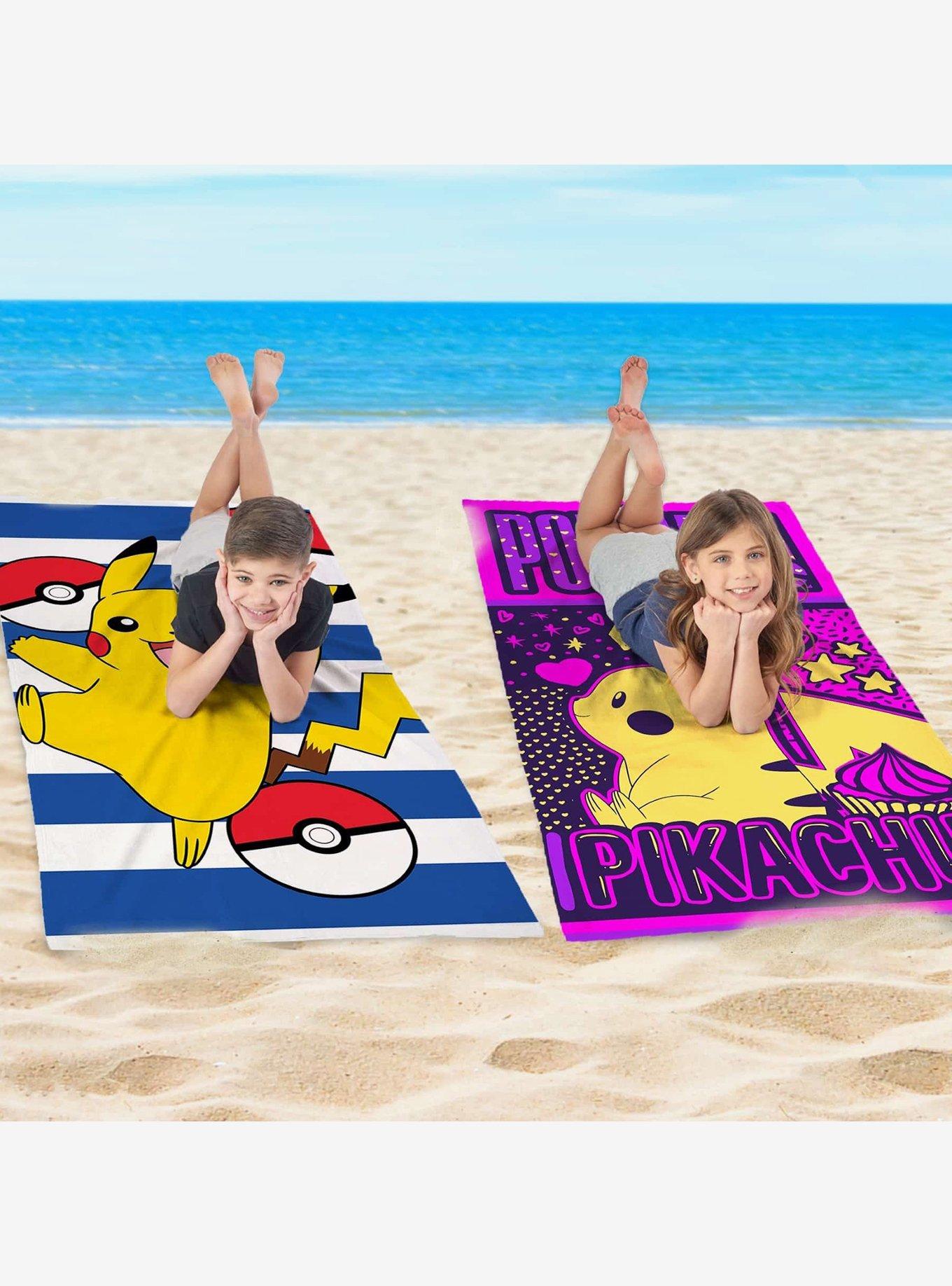 Pokemon Sweet Summer Pika + Beach Pika Beach Towel 2 Pack, , alternate