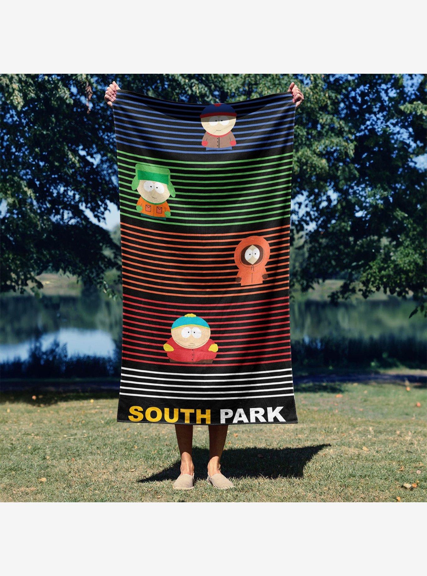 South Park Class Picture + Stripe 2-Pack Beach Towel, , hi-res