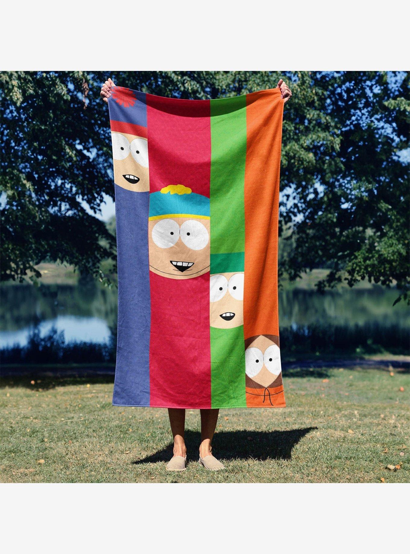 South Park Class Picture + Stripe 2-Pack Beach Towel, , alternate