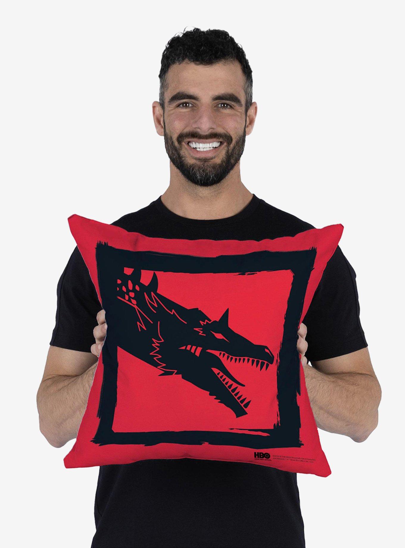 Game of Thrones Year of the Dragon Red Dragon Throw Pillow, , alternate