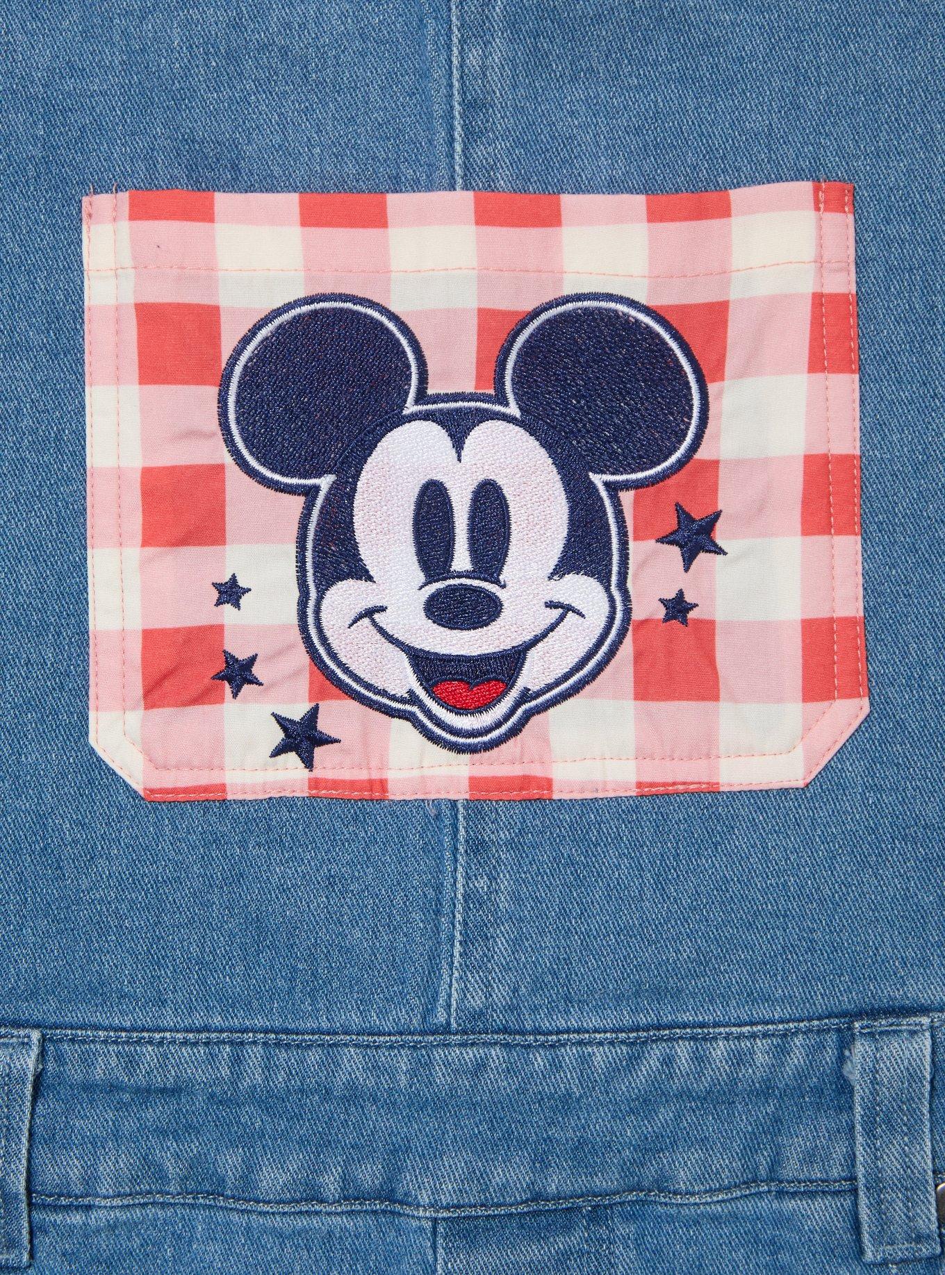 Disney Mickey Mouse & Friends Americana Short Overalls, MULTI, alternate - view 3