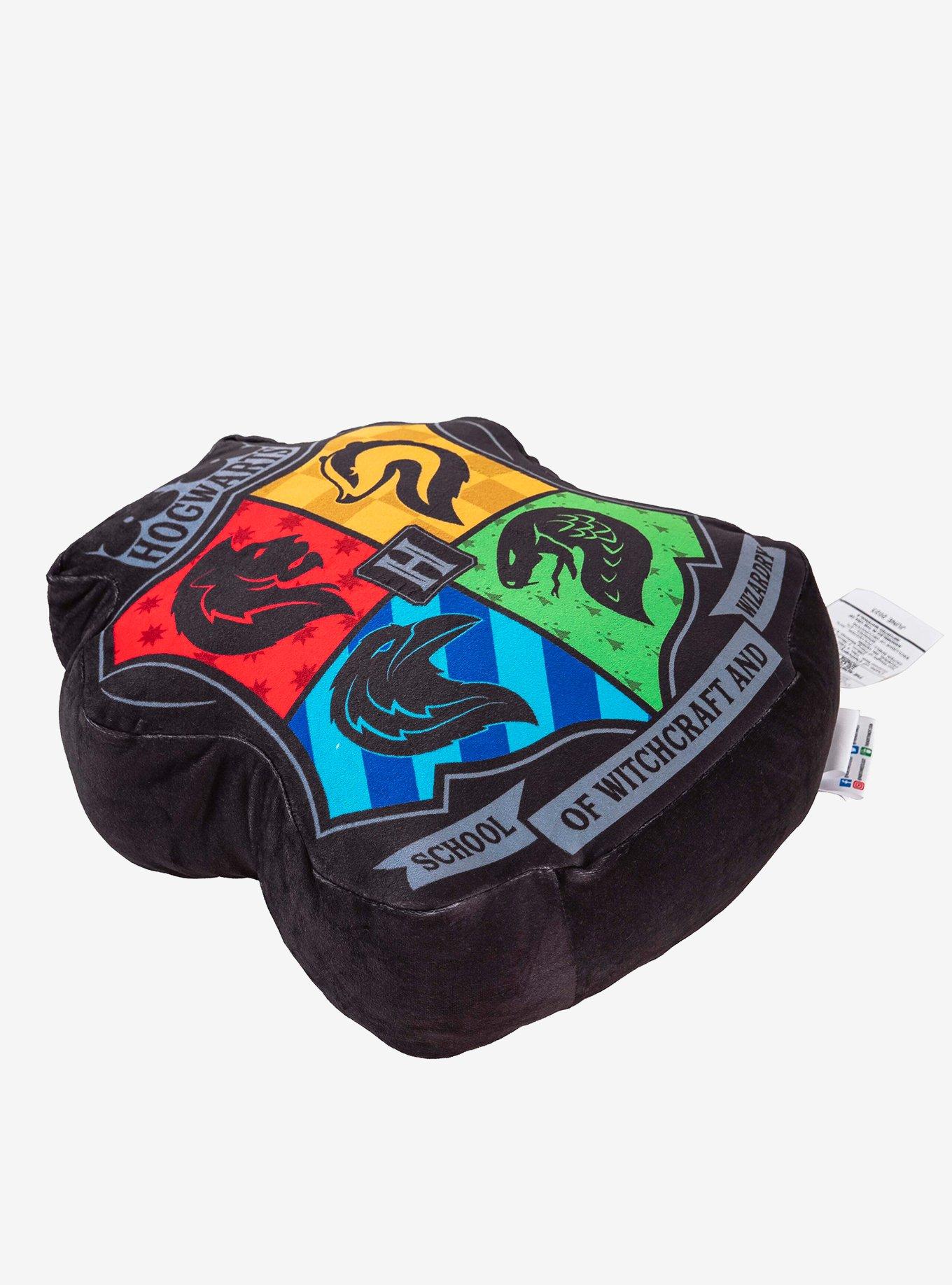 Harry Potter Hogwarts Crest Logo Cloud Pillow