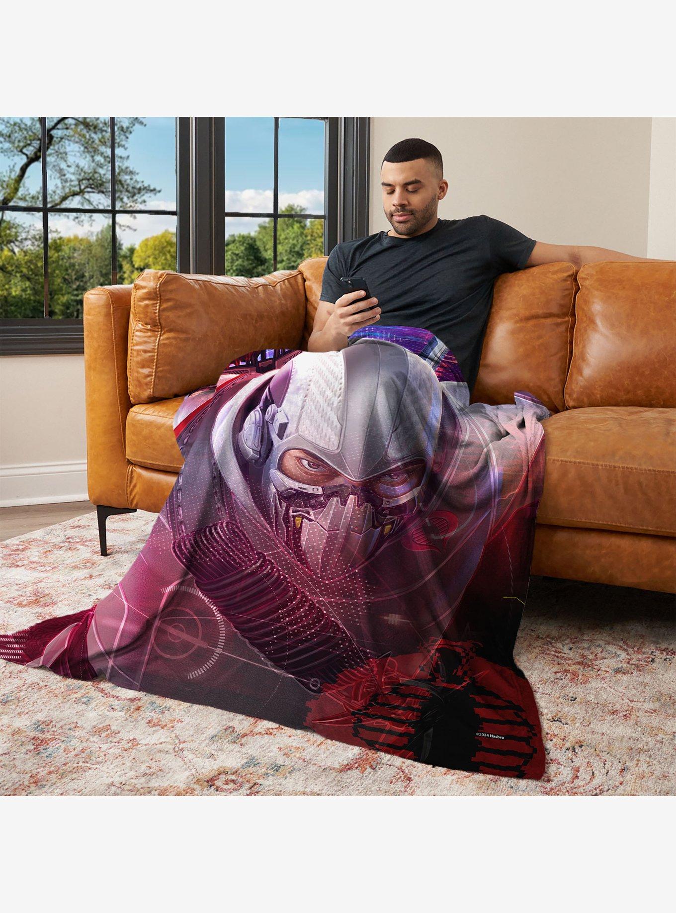 GI Joe Profile Gallery Storm Shadow Silk Touch Throw Blanket, , alternate