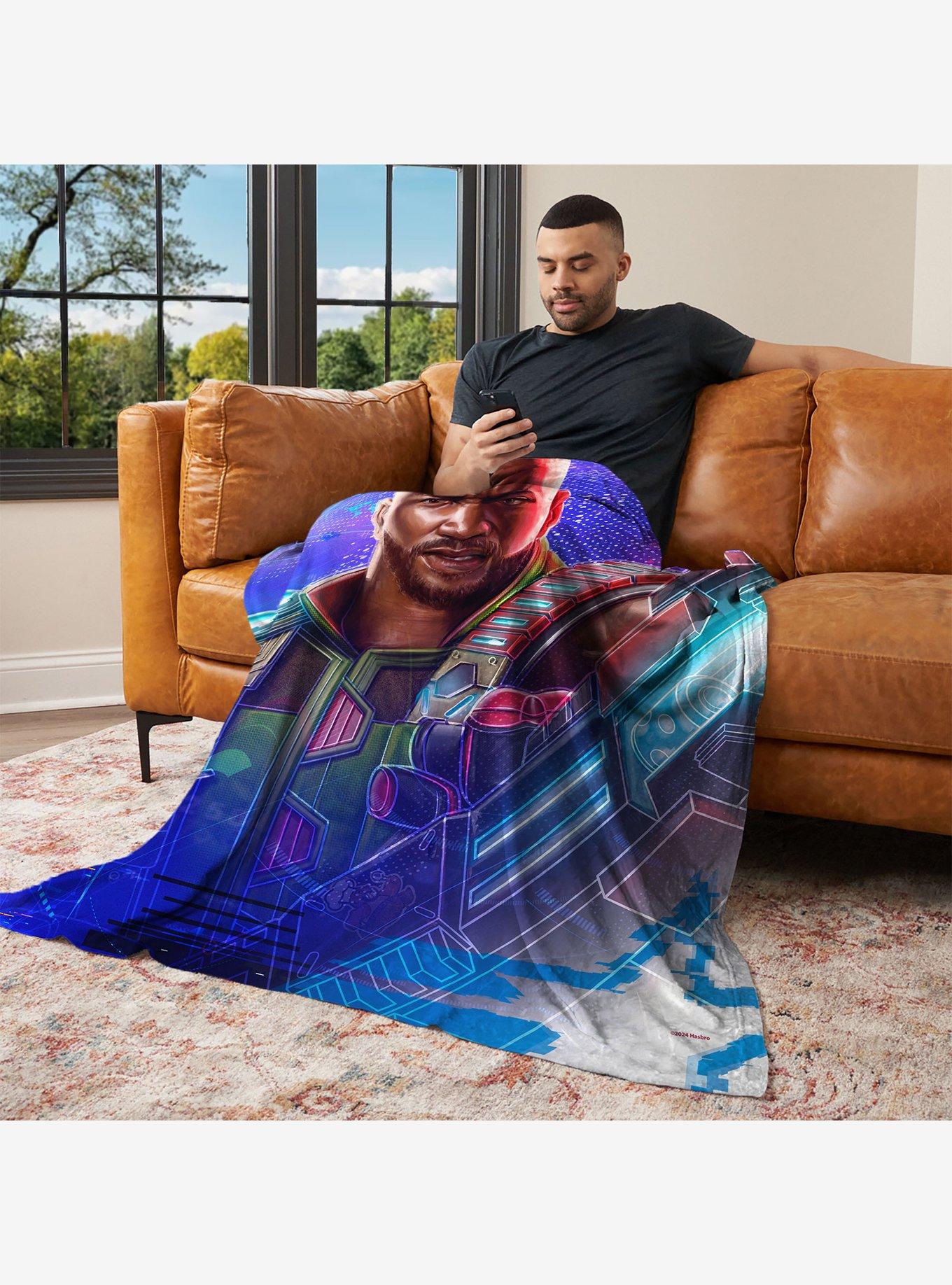 GI Joe Profile Gallery Roadblock Silk Touch Throw Blanket, , alternate