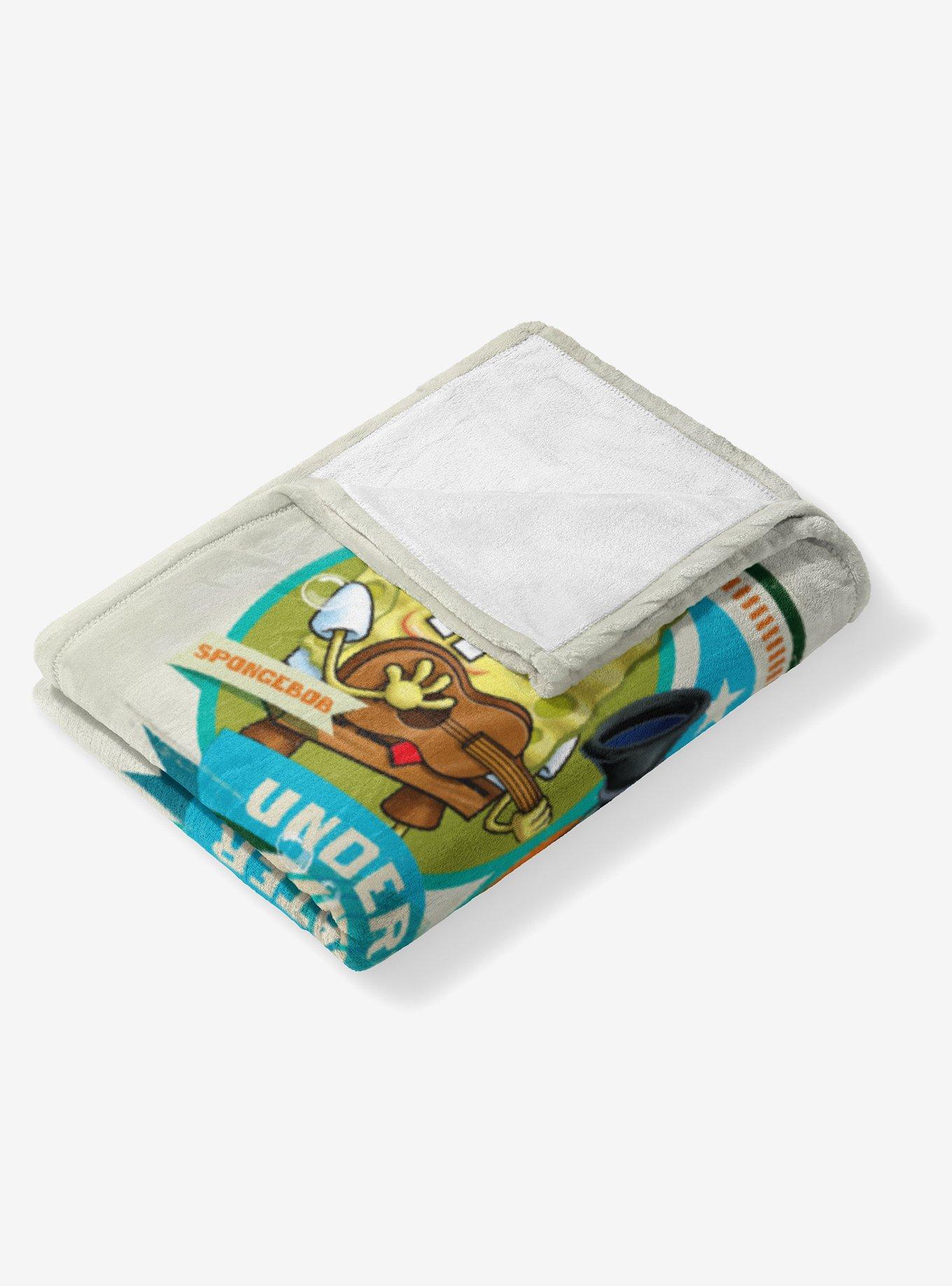 SpongeBob SquarePants Underwater World Tour Silk Touch Throw Blanket, , alternate