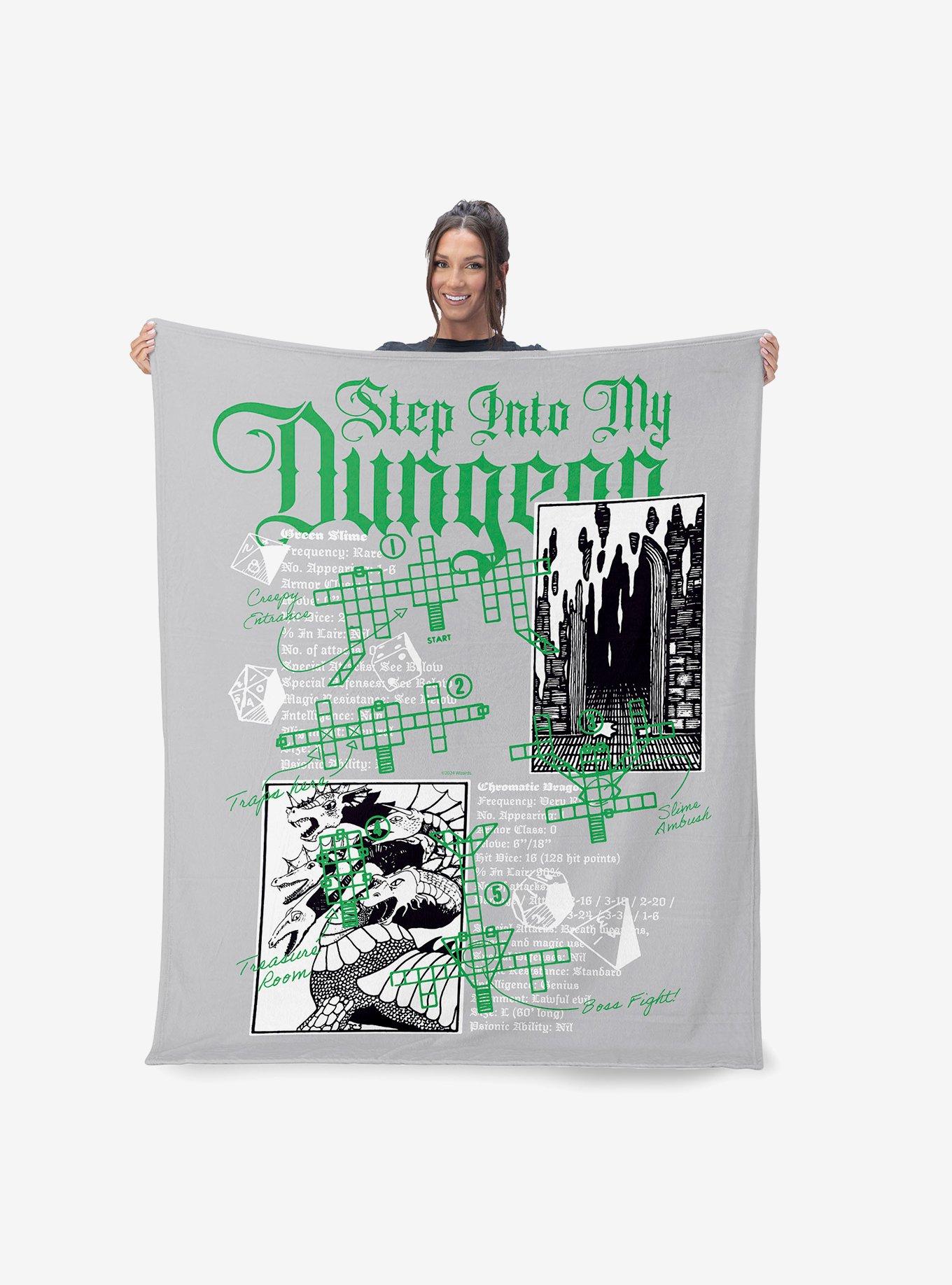 Dungeons & Dragons My Dungeon Silk Touch Throw Blanket, , hi-res