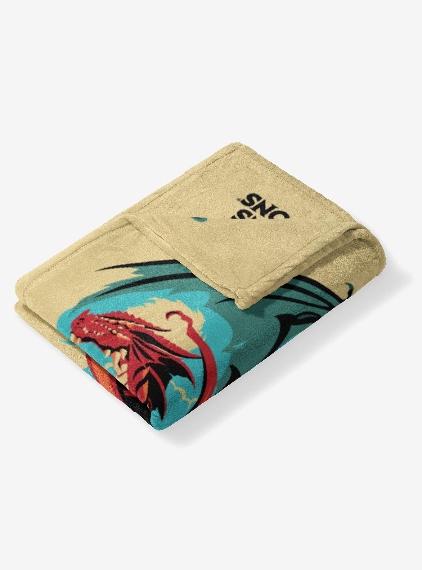 Dungeons & Dragons Red Dragon Silk Touch Throw Blanket, , alternate
