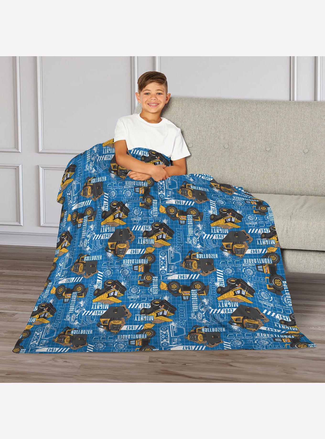 Tonka Mighty Pattern Silk Touch Throw Blanket, , alternate