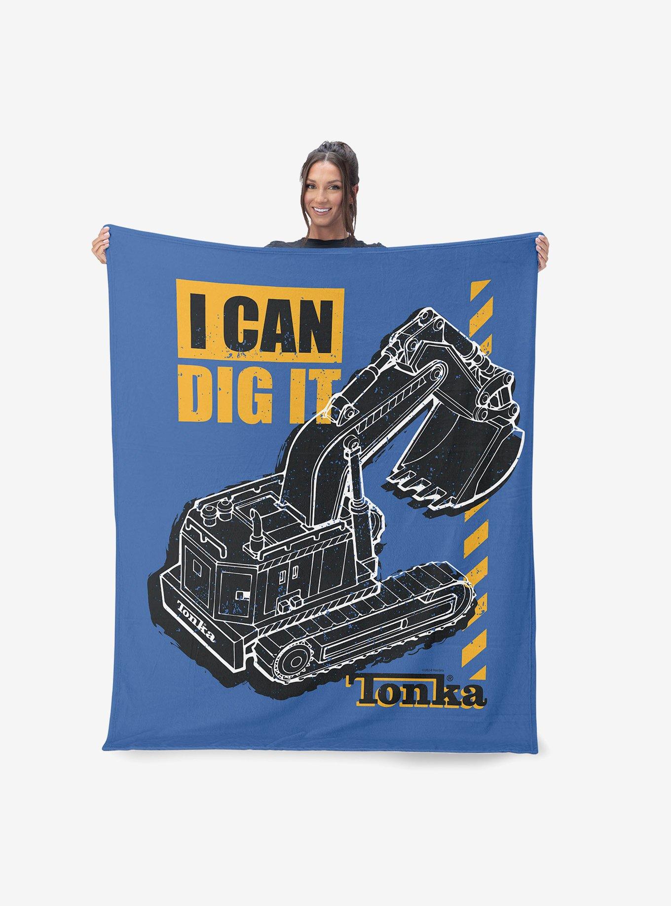 Tonka I Can Dig It Silk Touch Throw Blanket, , hi-res