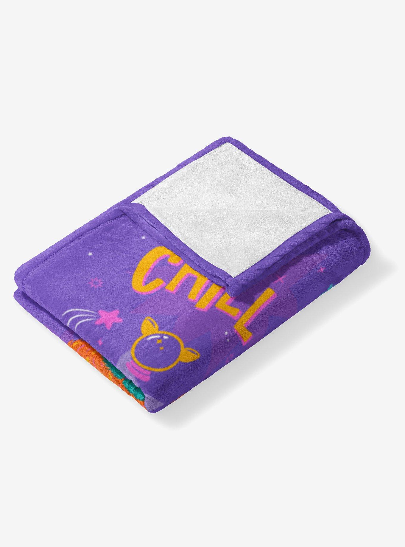 Furby Let's Chill Silk Touch Throw Blanket, , alternate