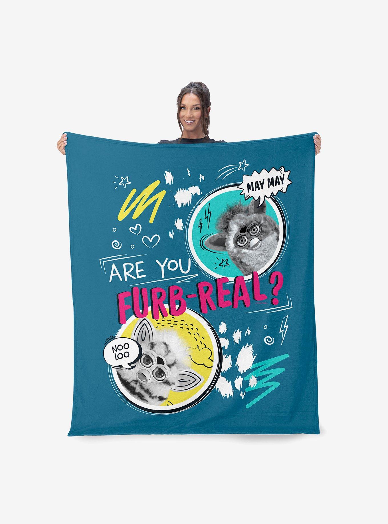 Furby Furb Real Silk Touch Throw Blanket, , hi-res