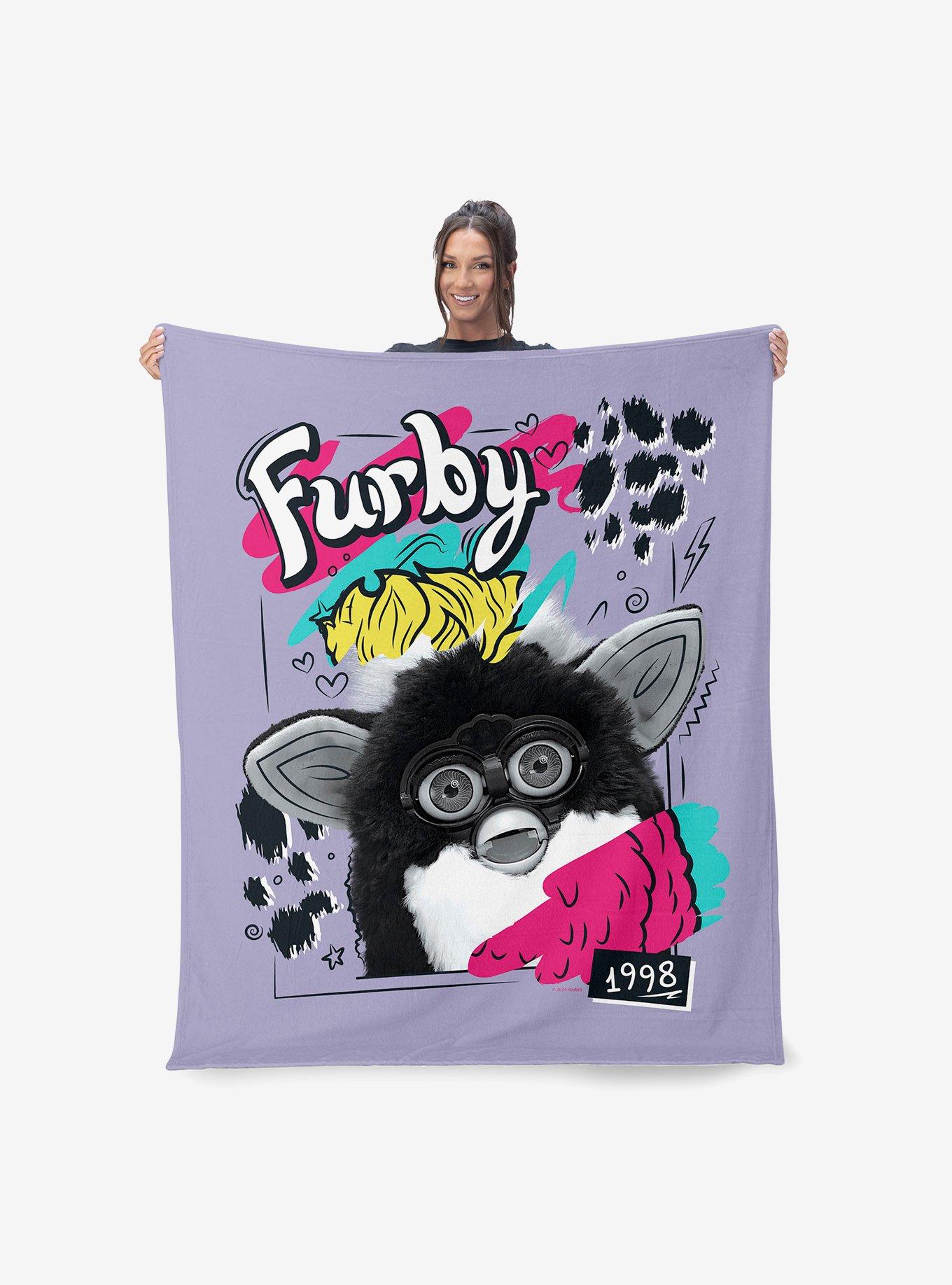 Furby 1998 Silk Touch Throw Blanket, , hi-res
