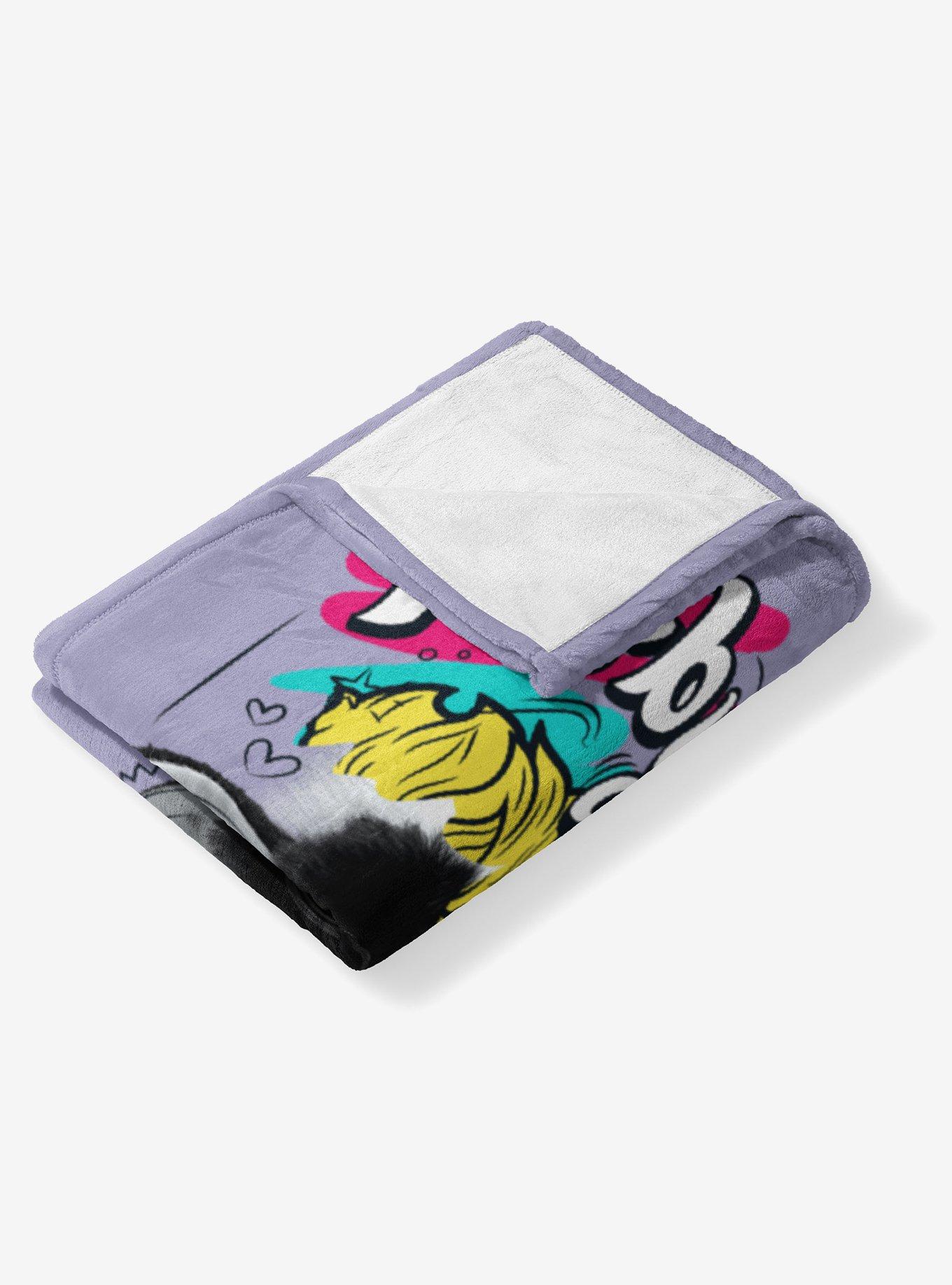 Furby 1998 Silk Touch Throw Blanket, , alternate