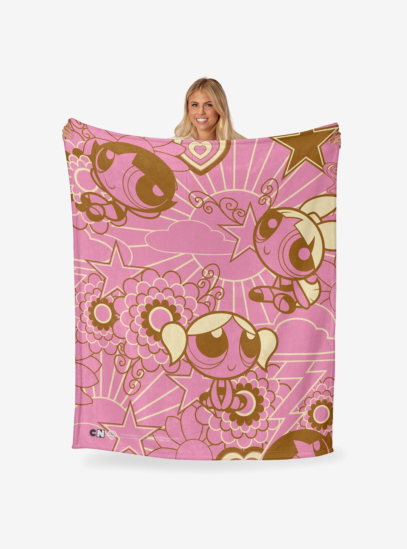 The Powerpuff Girls Top Crime Fighters Silk Touch Throw Blanket, , hi-res