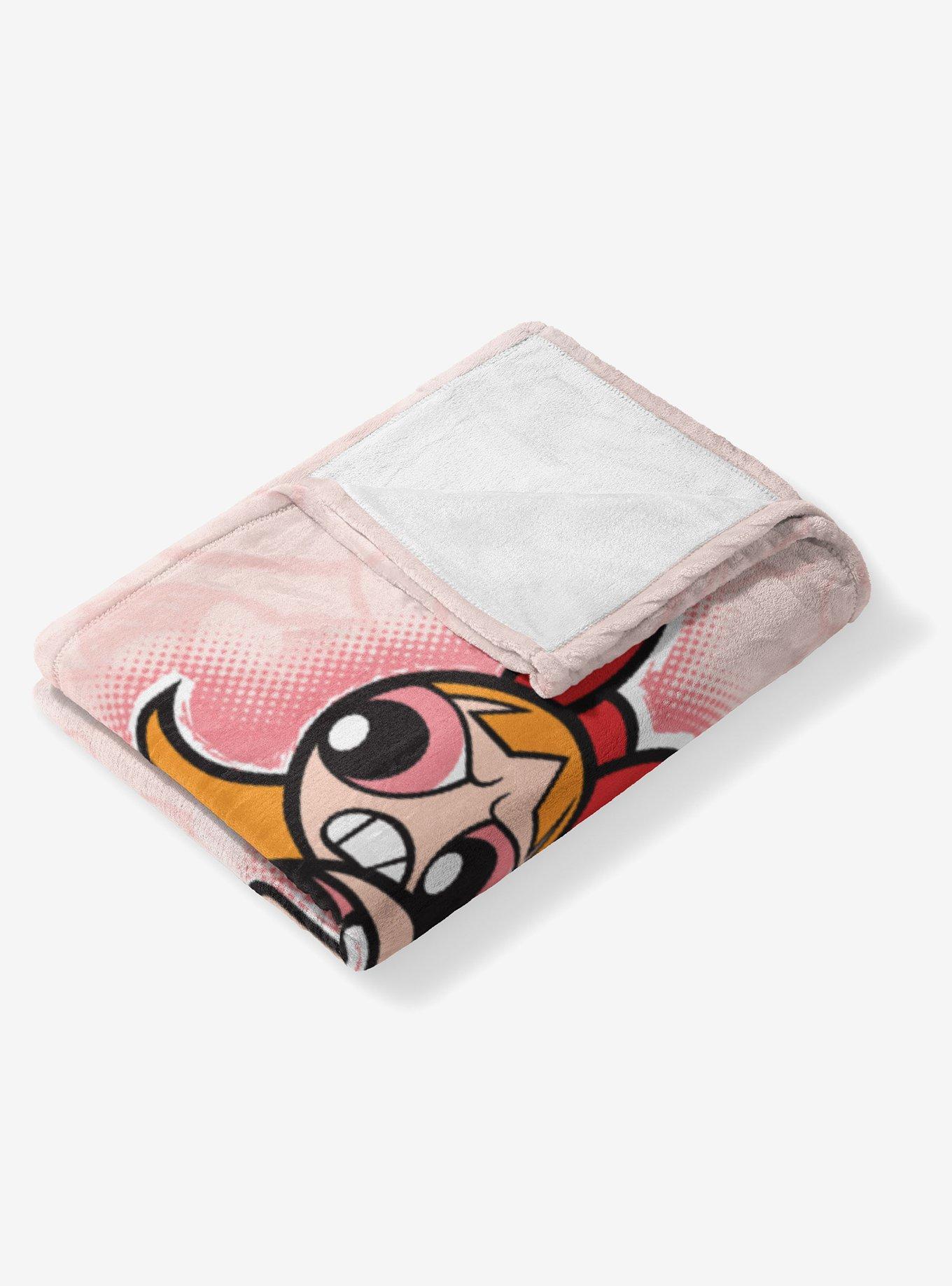 The Powerpuff Girls Blossom Battle Silk Touch Throw Blanket, , alternate