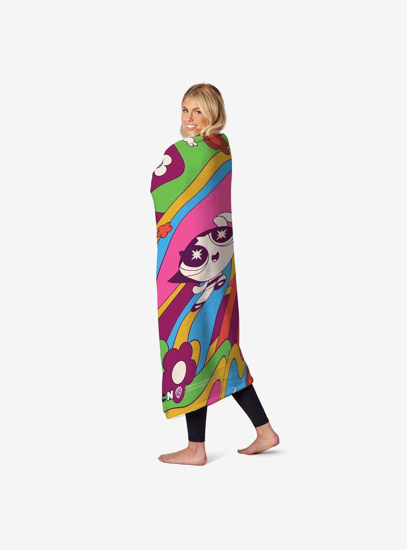 The Powerpuff Girls Groovy Girls Silk Touch Throw Blanket, , alternate