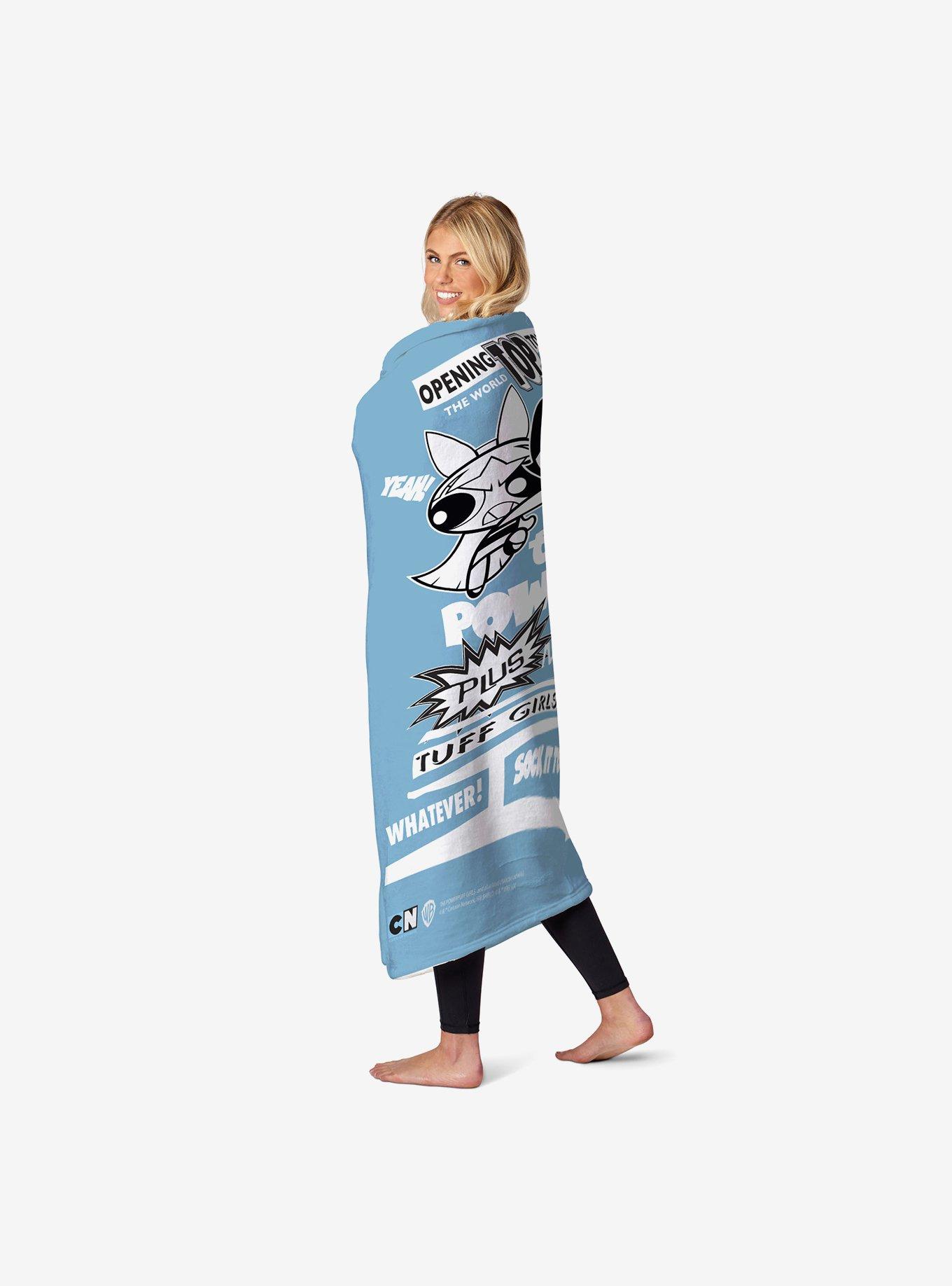 The Powerpuff Girls Sock It To 'Em Silk Touch Throw Blanket, , alternate