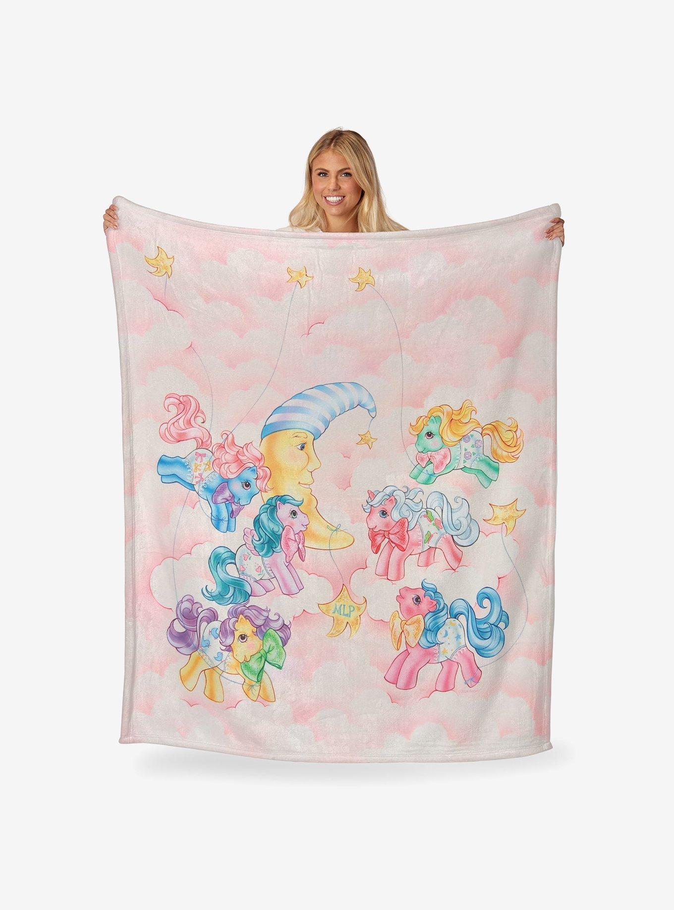 My Little Pony Cotton Candy Clouds Silk Touch Throw Blanket, , hi-res