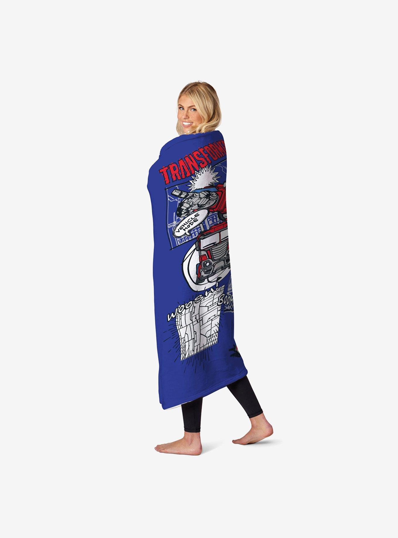 Transformers Robot Mode Silk Touch Throw Blanket, , alternate