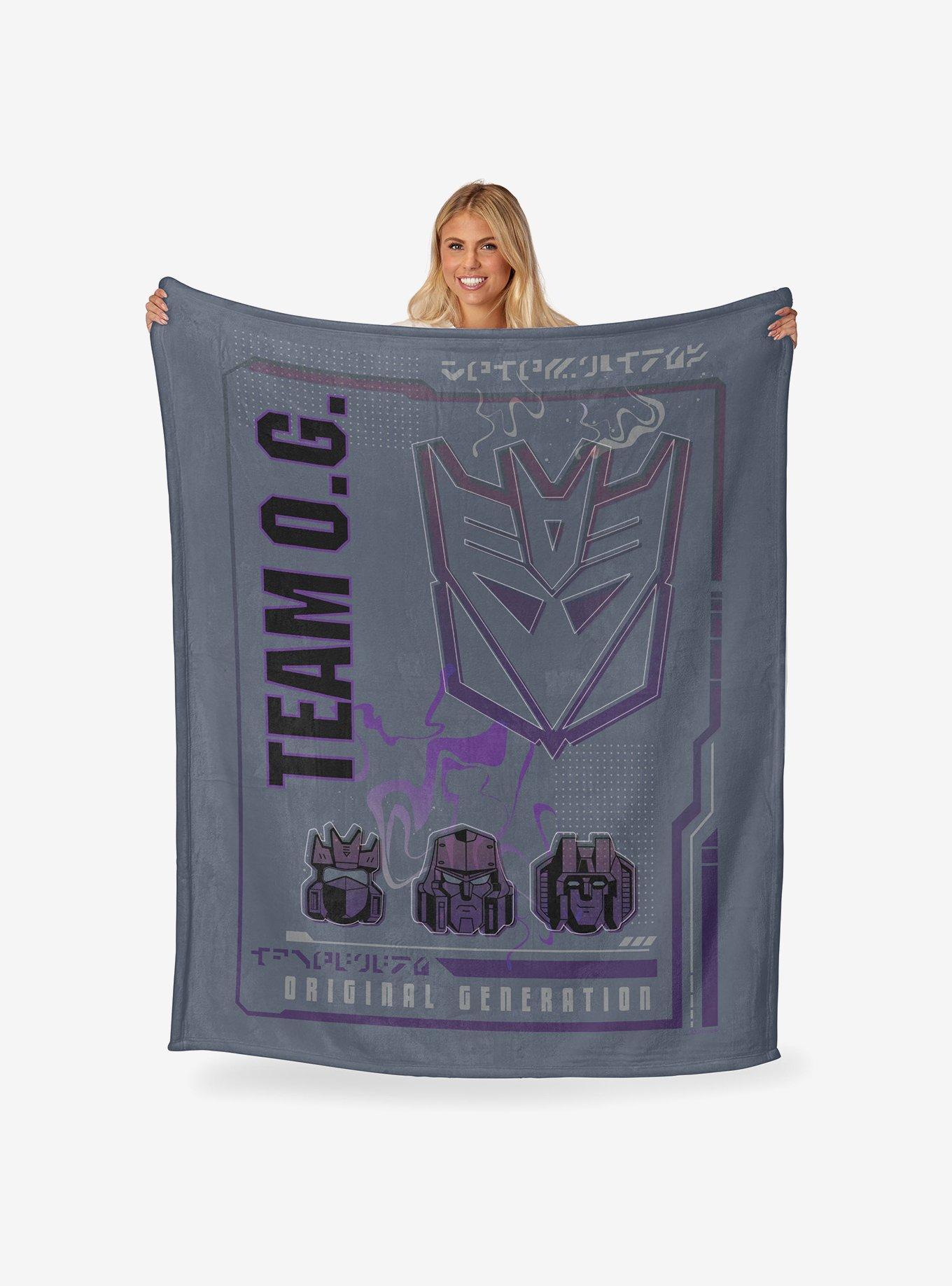 Transformers Team OG Silk Touch Throw Blanket, , hi-res