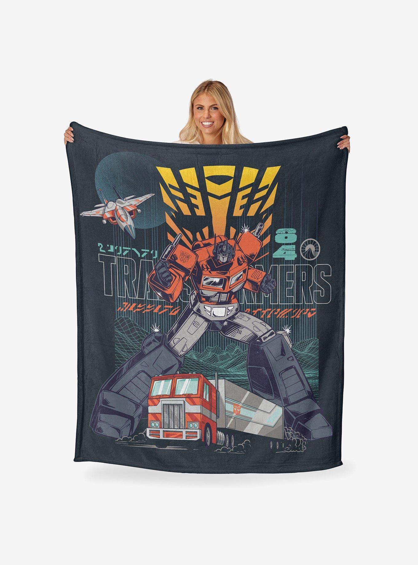 Transformers Mission Accepted Silk Touch Throw Blanket, , hi-res