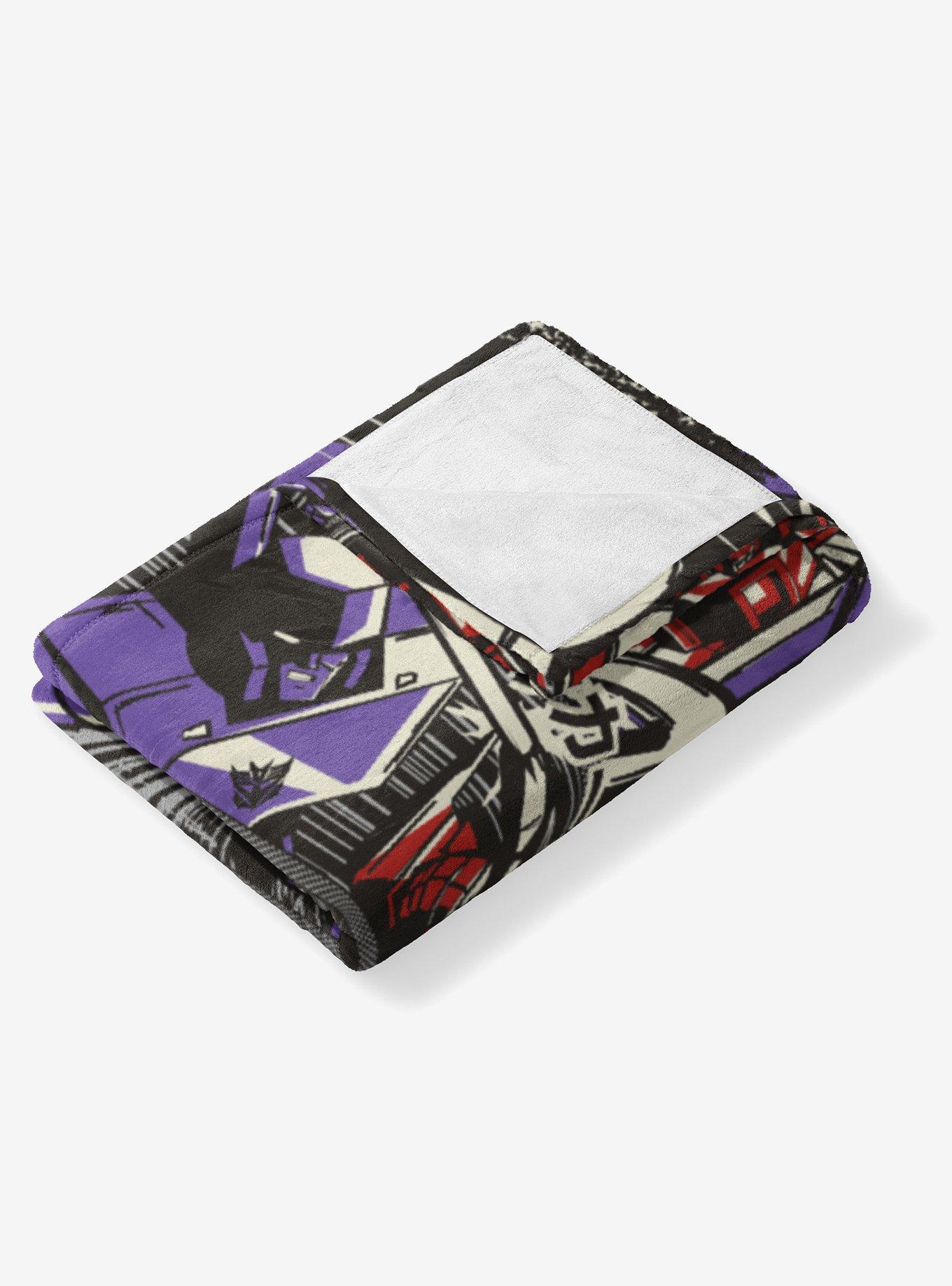 Transformers Comic Battle Silk Touch Throw Blanket, , alternate