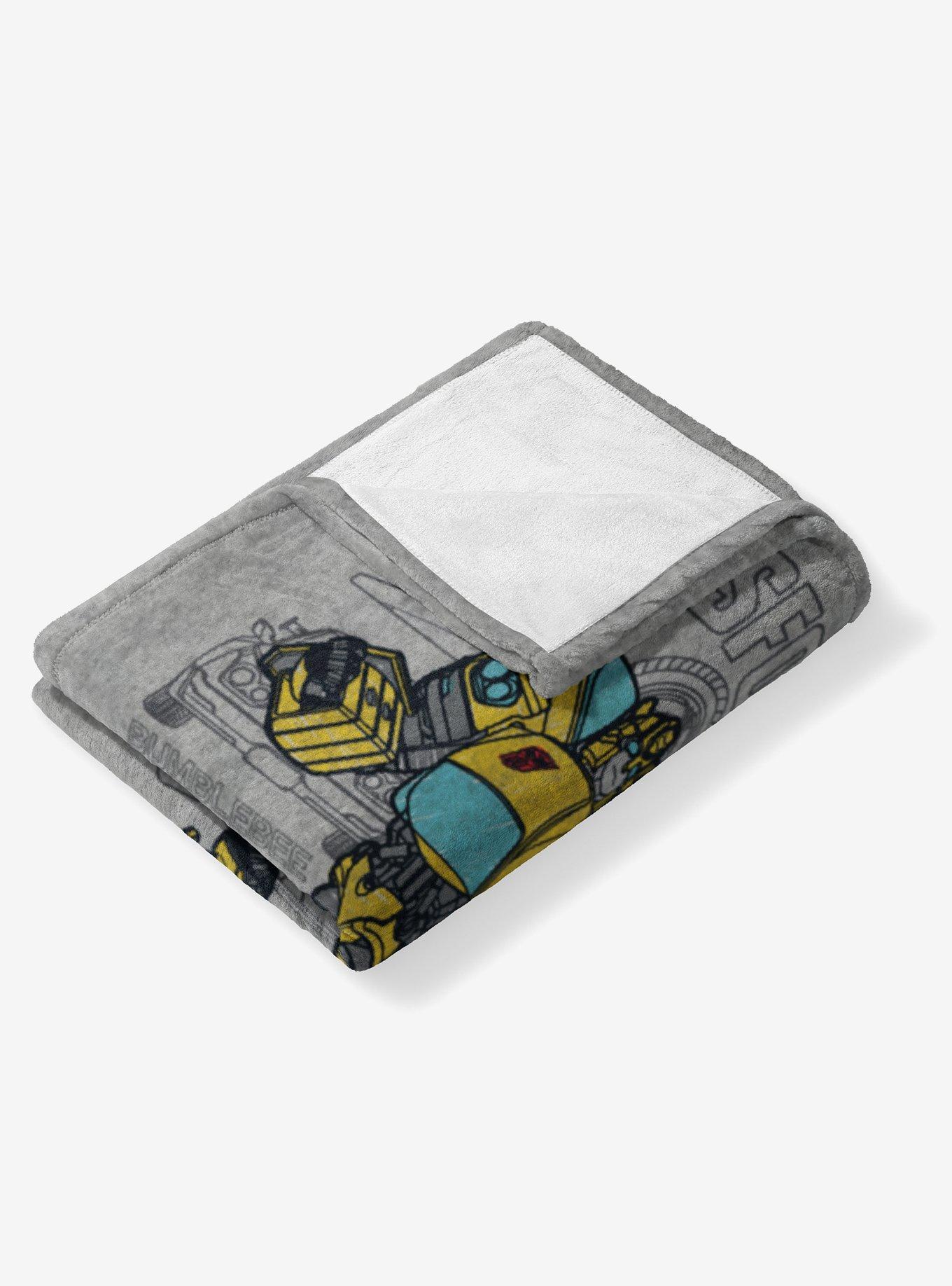 Transformers Bumblebee Autobot Silk Touch Throw Blanket, , alternate