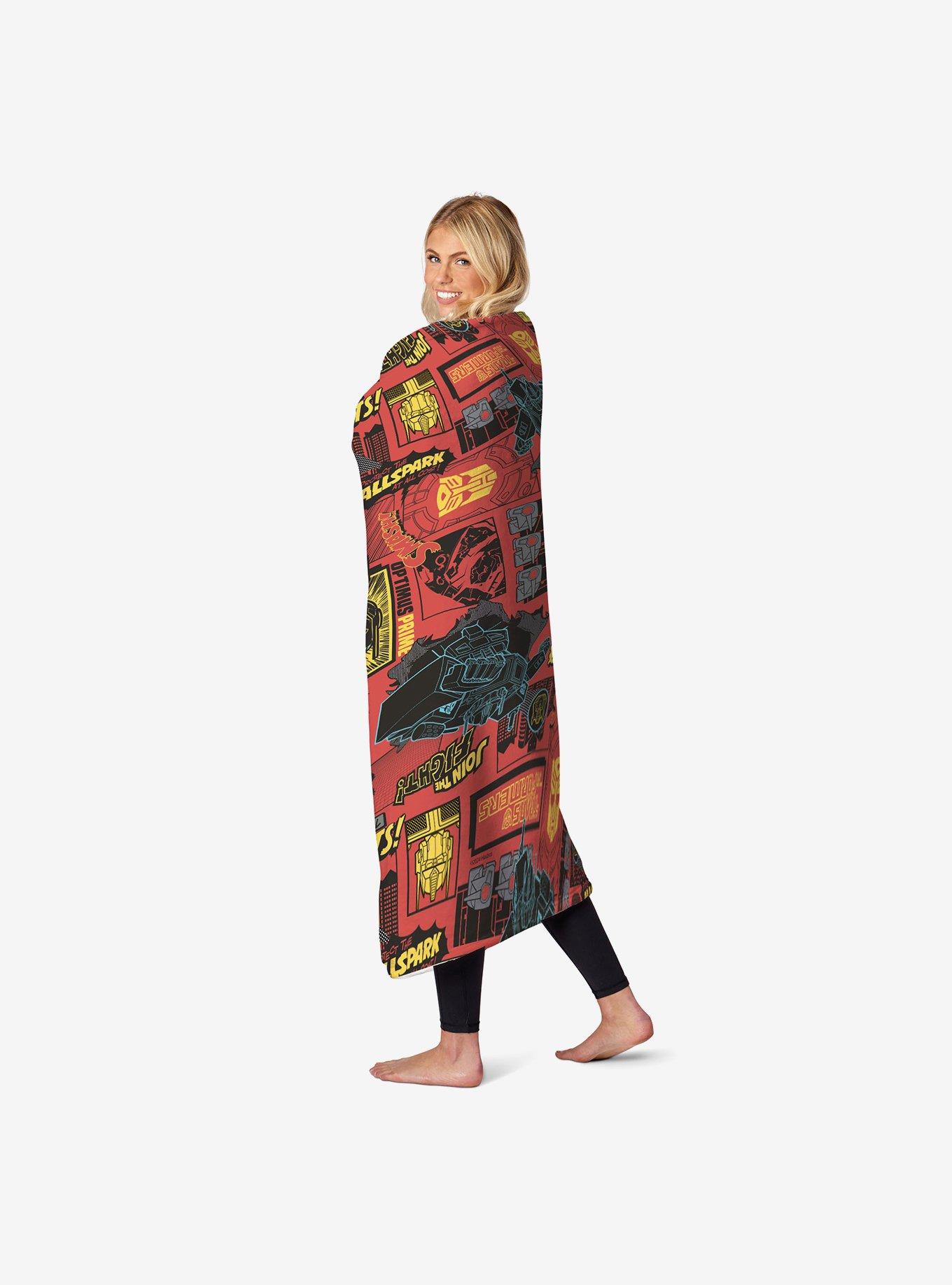 Transformers Calling All Autobots Silk Touch Throw Blanket, , alternate