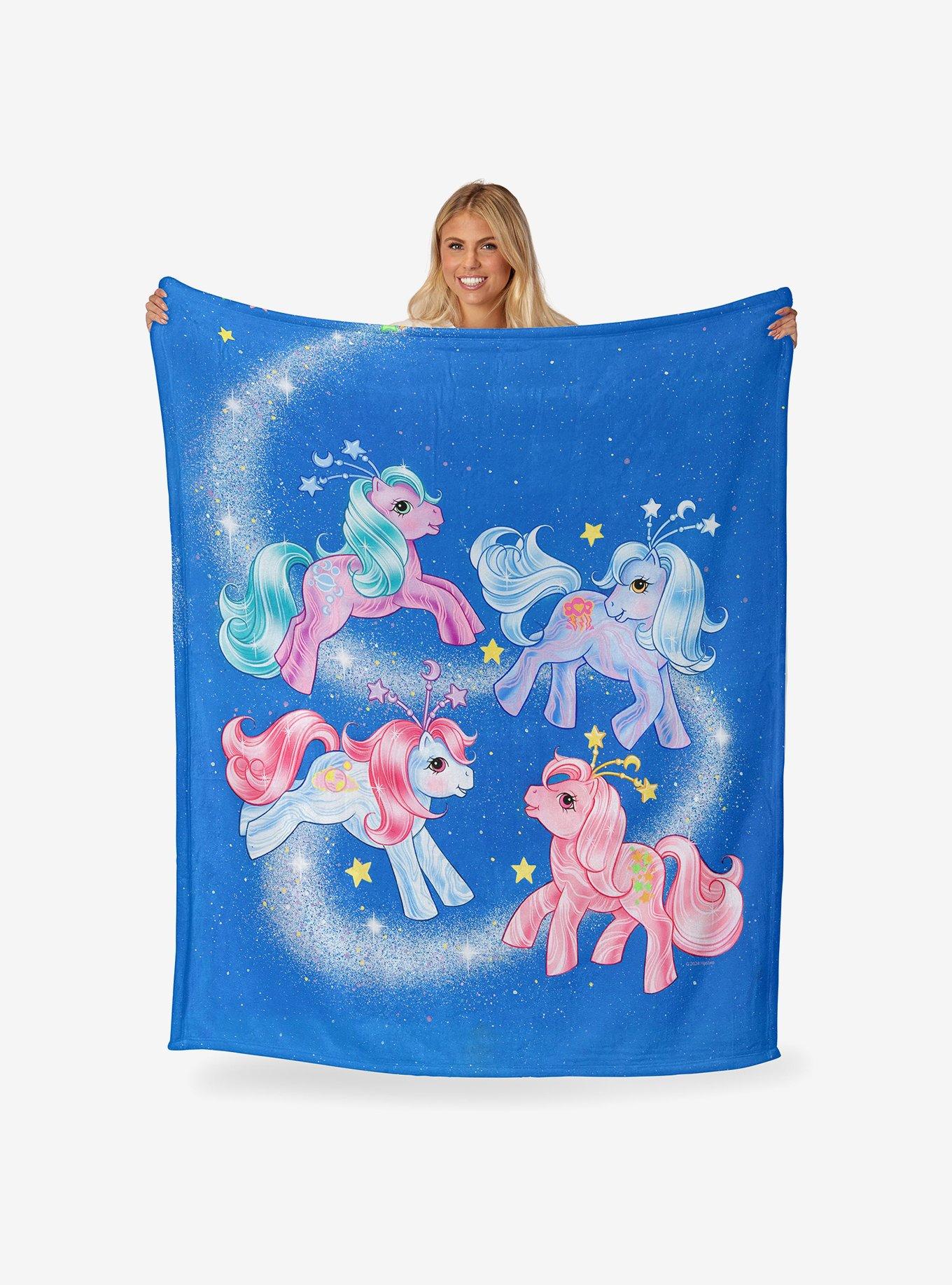 My Little Pony Retro Space Ponies Silk Touch Throw Blanket, , hi-res