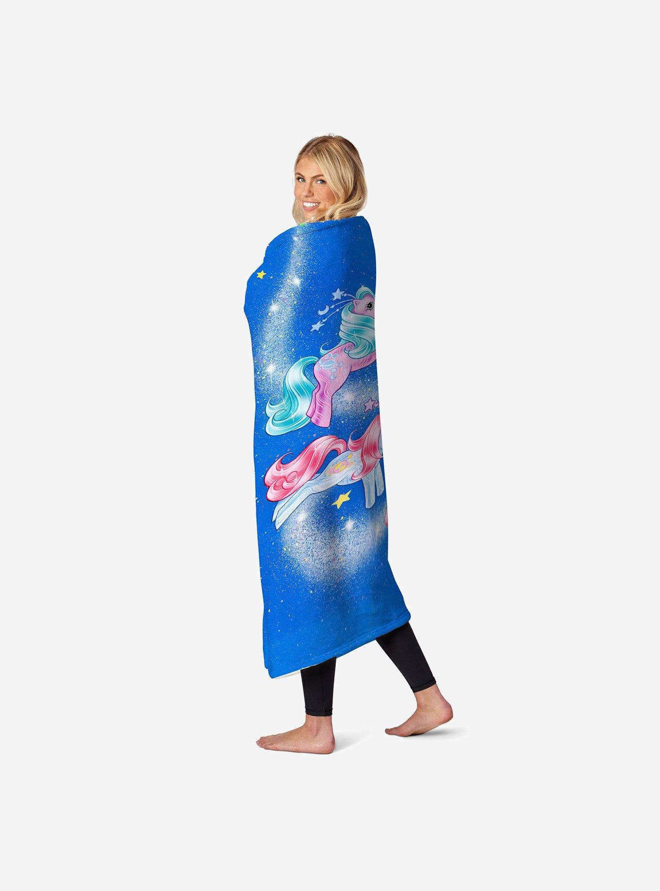 My Little Pony Retro Space Ponies Silk Touch Throw Blanket, , alternate